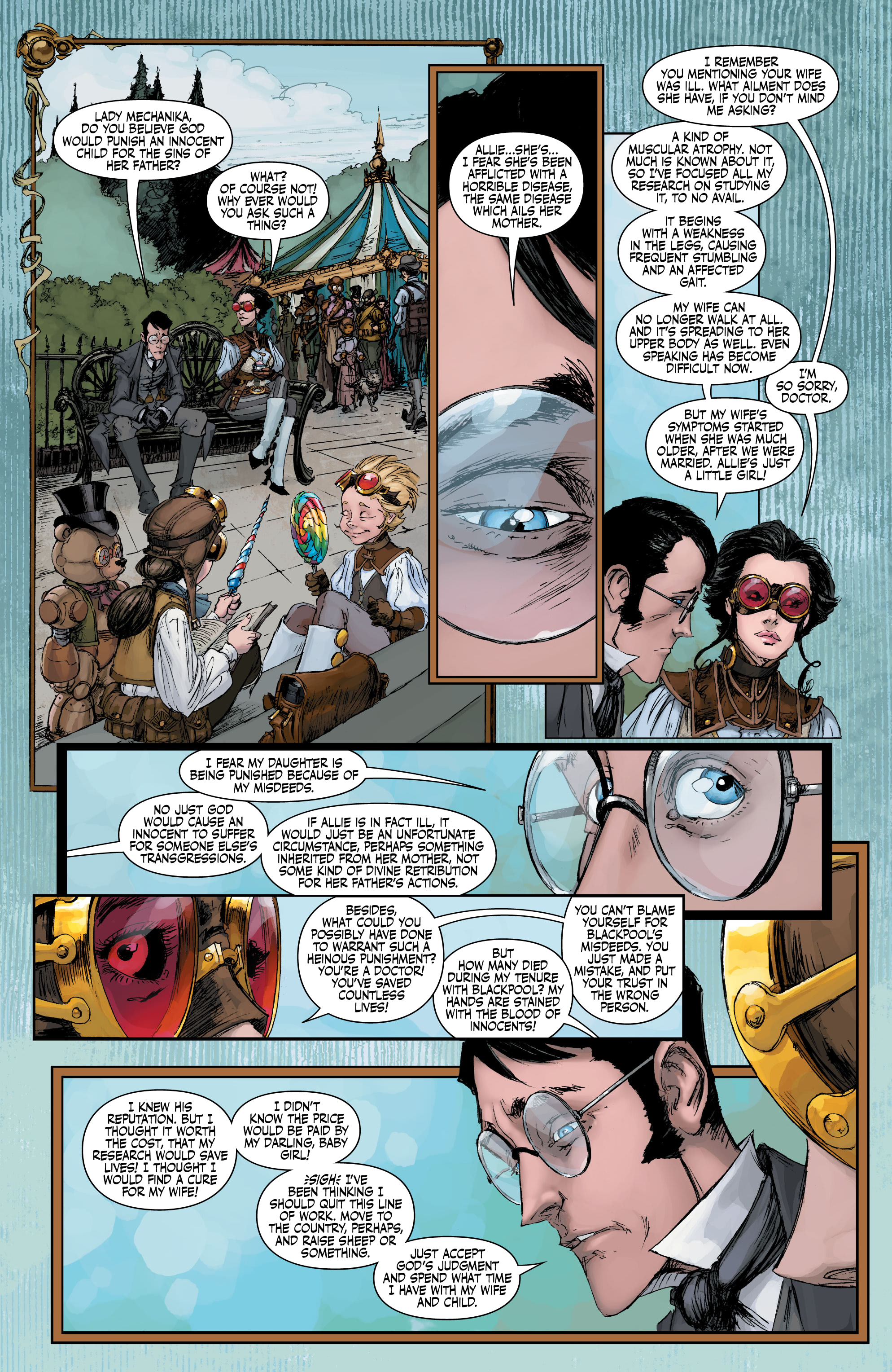 Lady Mechanika: The Monster of The Ministry of Hell (2021): Chapter 1 - Page 11