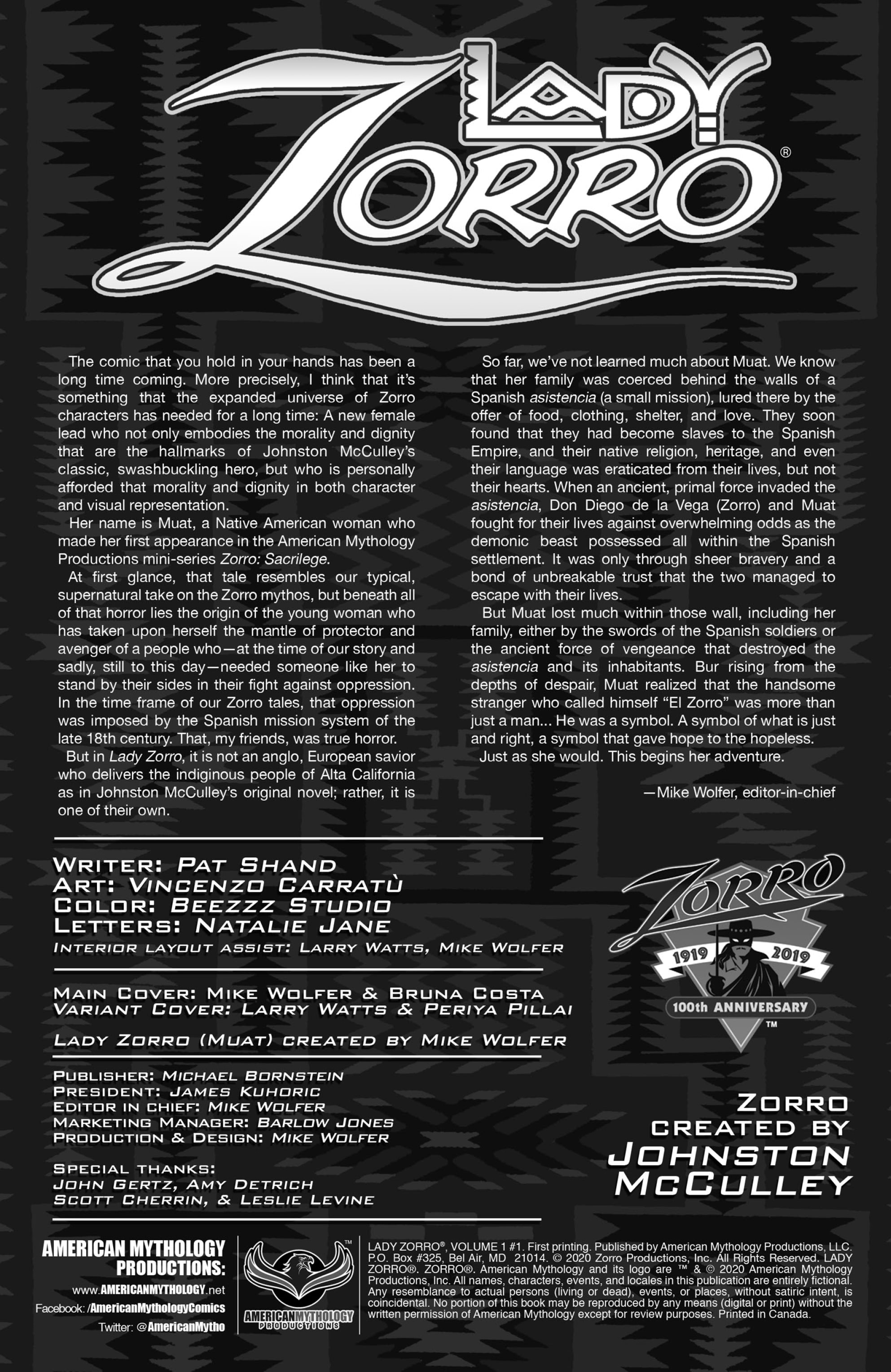 Lady Zorro (2020-): Chapter 1 - Page 2