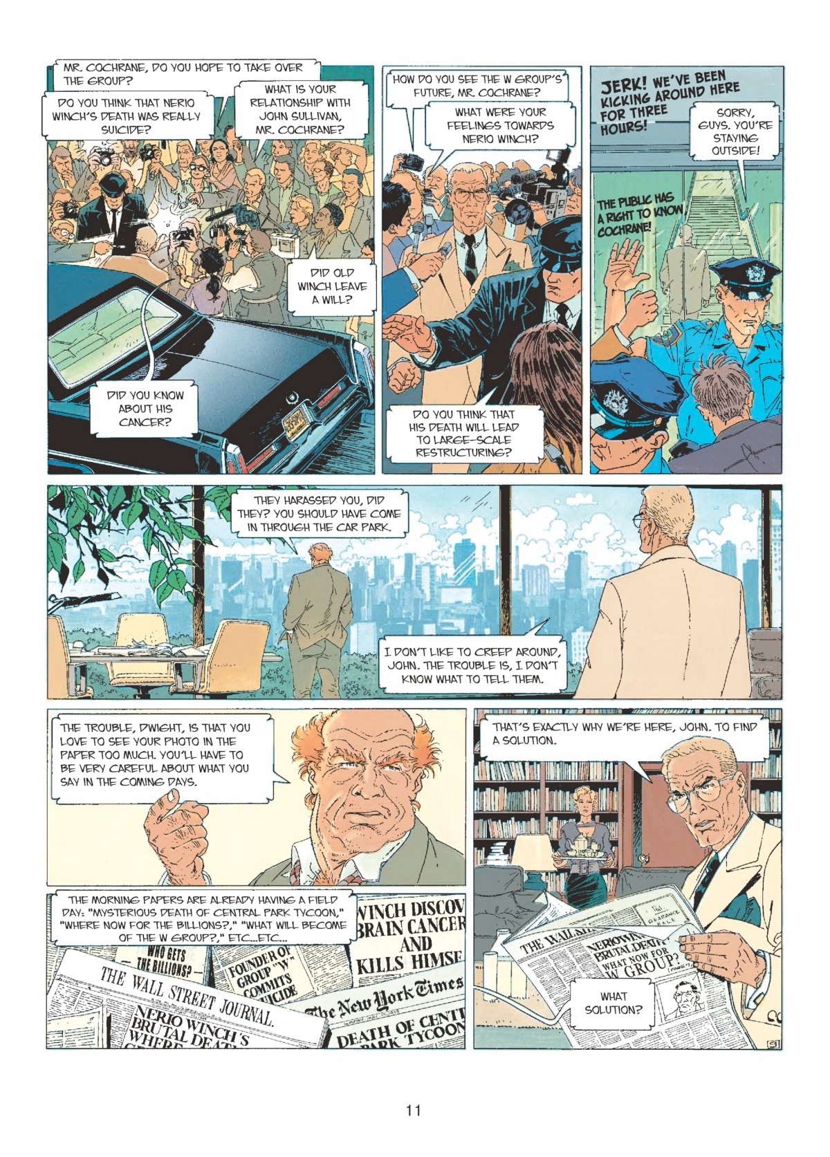 Largo Winch (1990-): Chapter 1 - Page 11