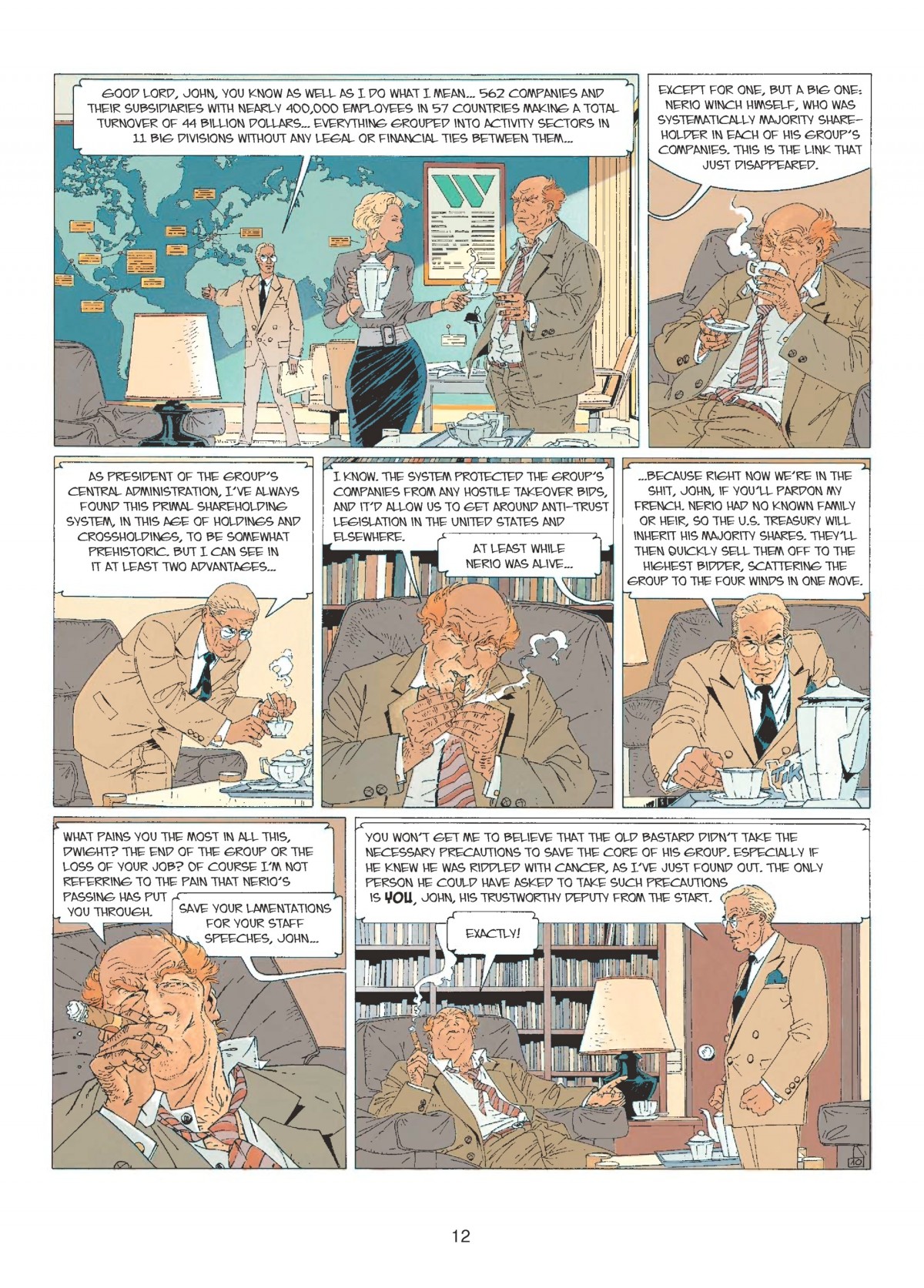 Largo Winch (1990-): Chapter 1 - Page 12