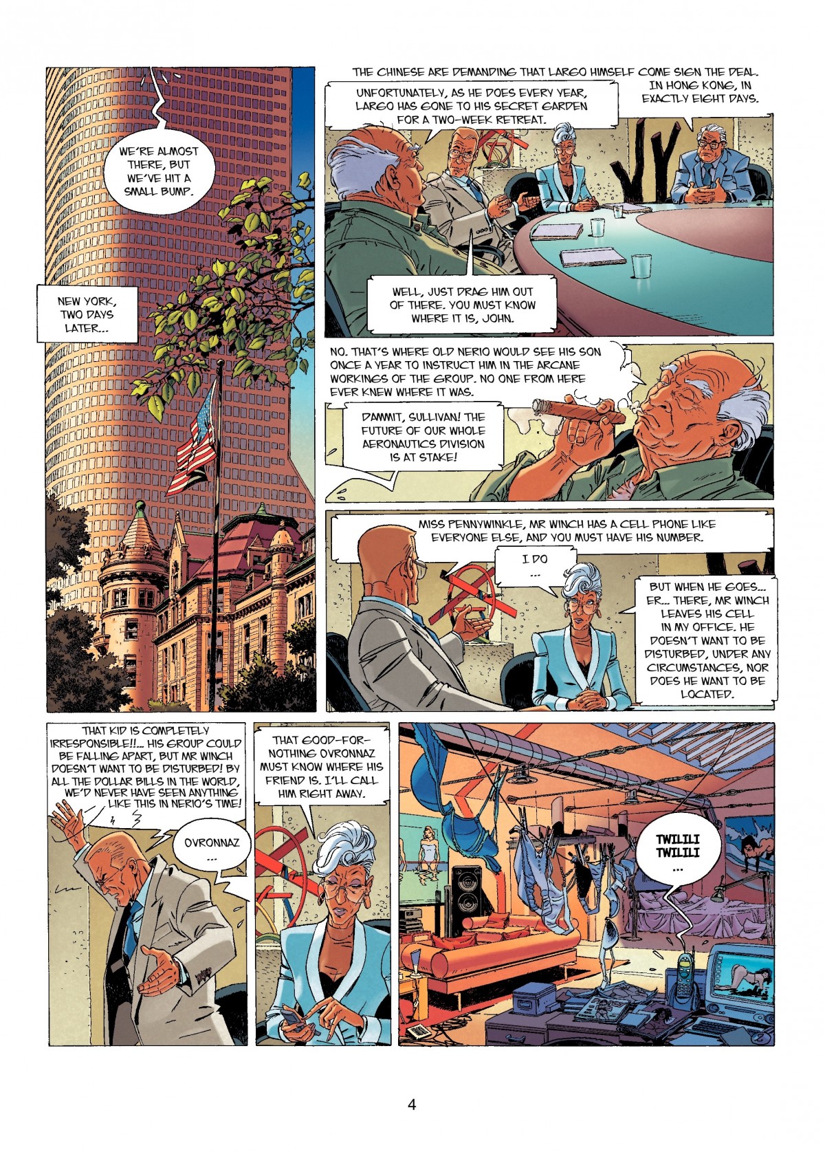 Largo Winch (1990-): Chapter 11 - Page 4