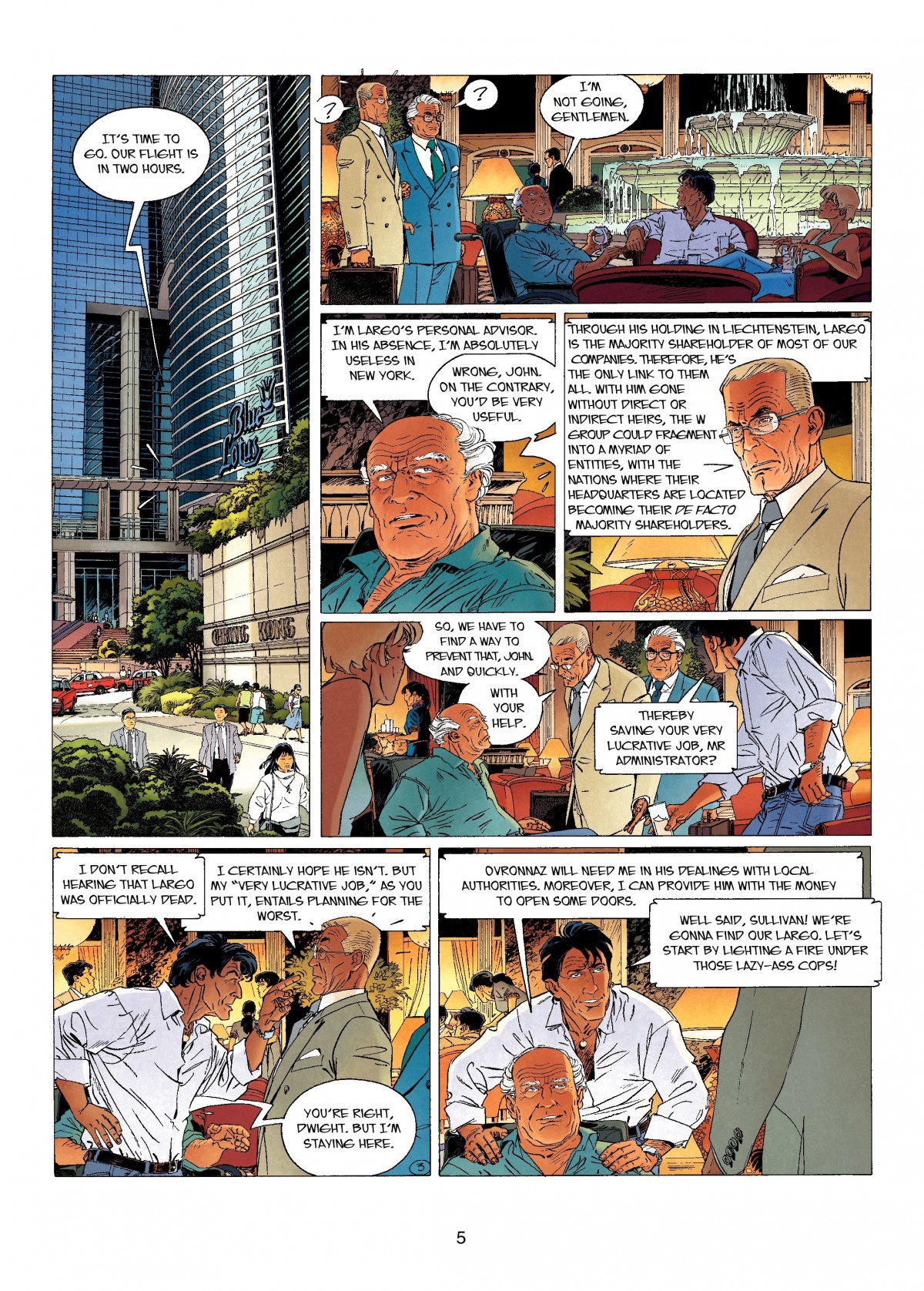 Largo Winch (1990-): Chapter 12 - Page 5