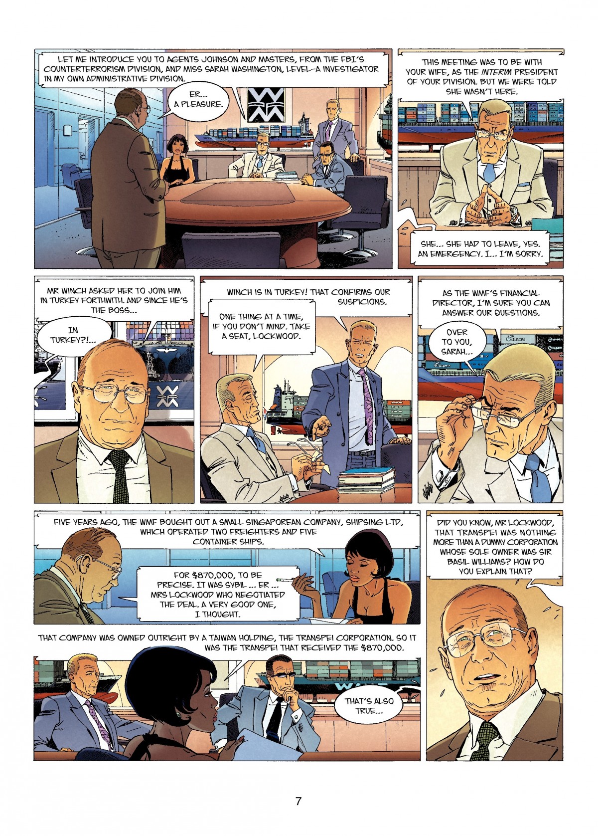 Largo Winch (1990-): Chapter 14 - Page 7