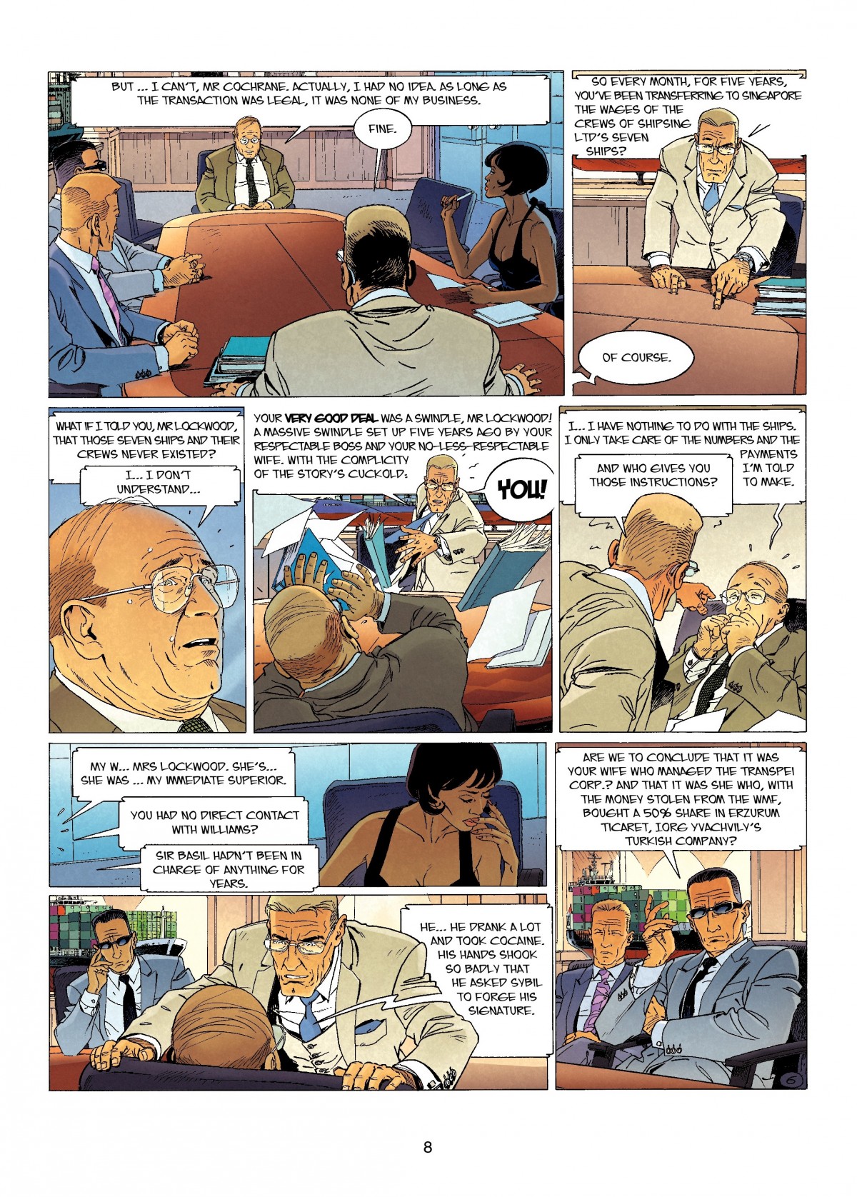Largo Winch (1990-): Chapter 14 - Page 8