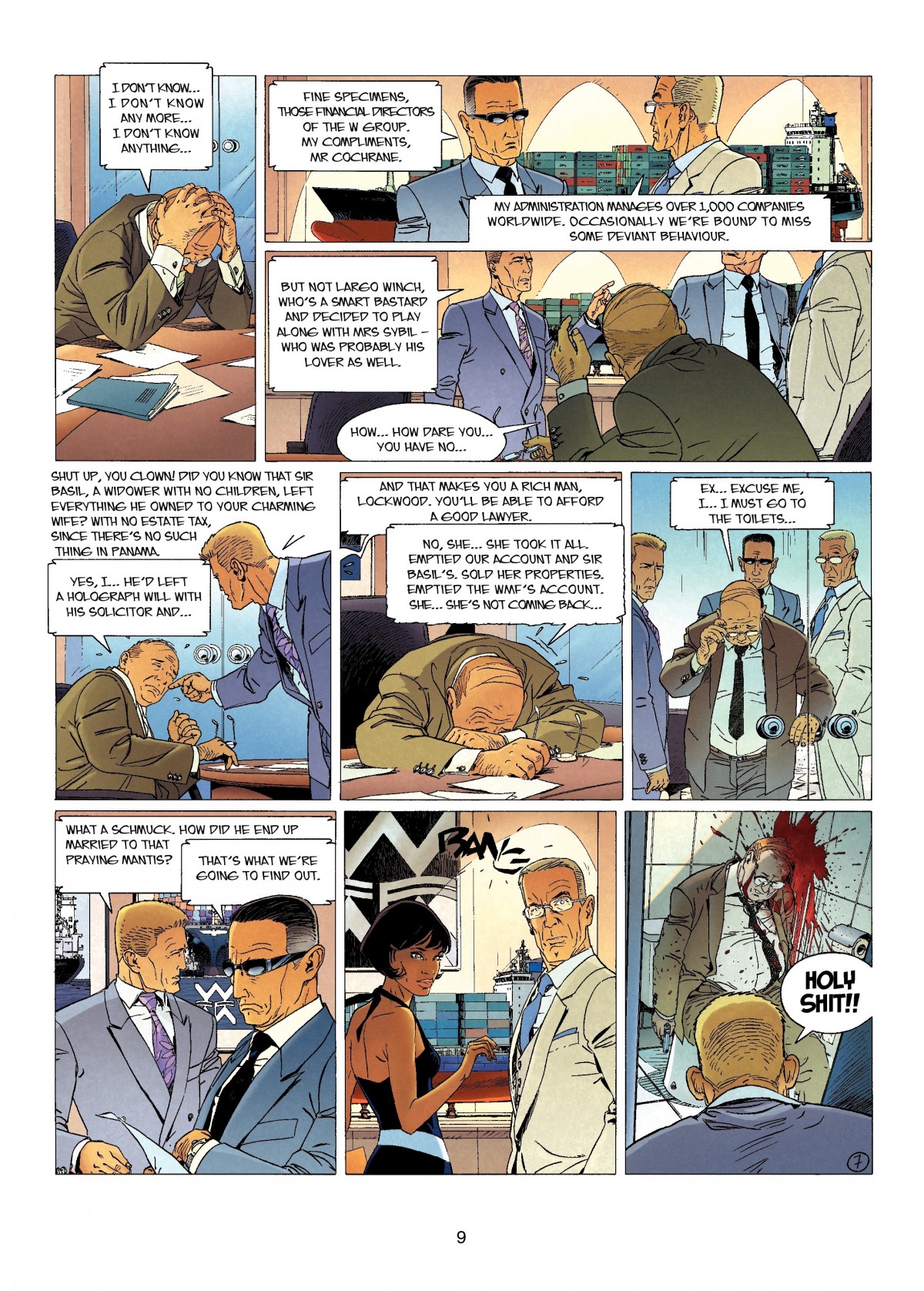 Largo Winch (1990-): Chapter 14 - Page 9