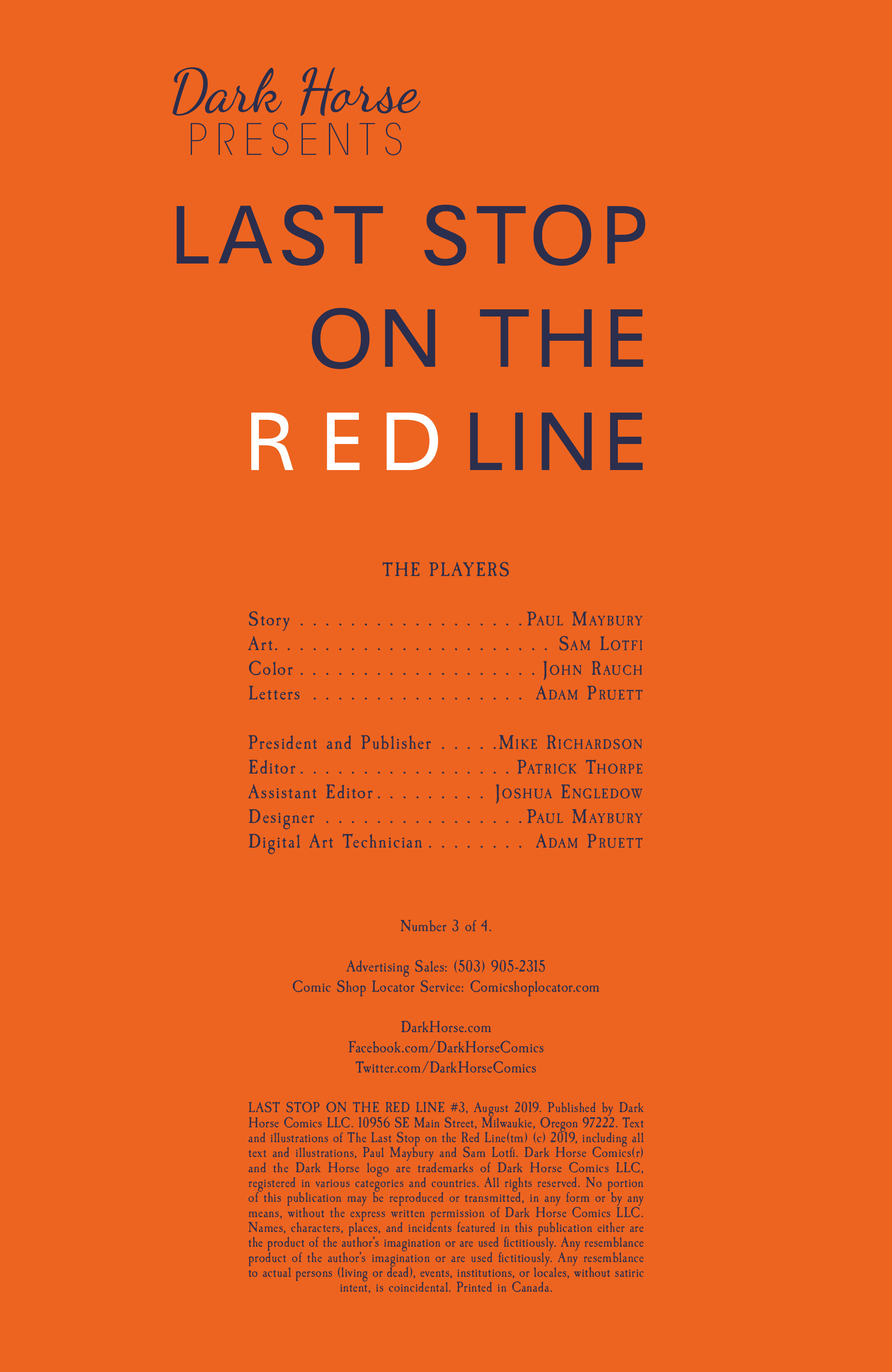 Last Stop on the Red Line (2019-): Chapter 3 - Page 2