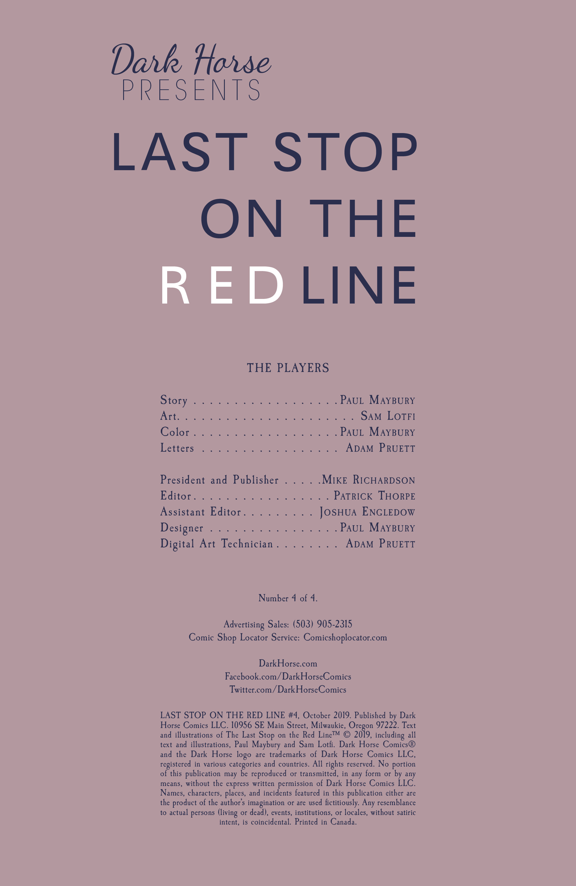 Last Stop on the Red Line (2019-): Chapter 4 - Page 2