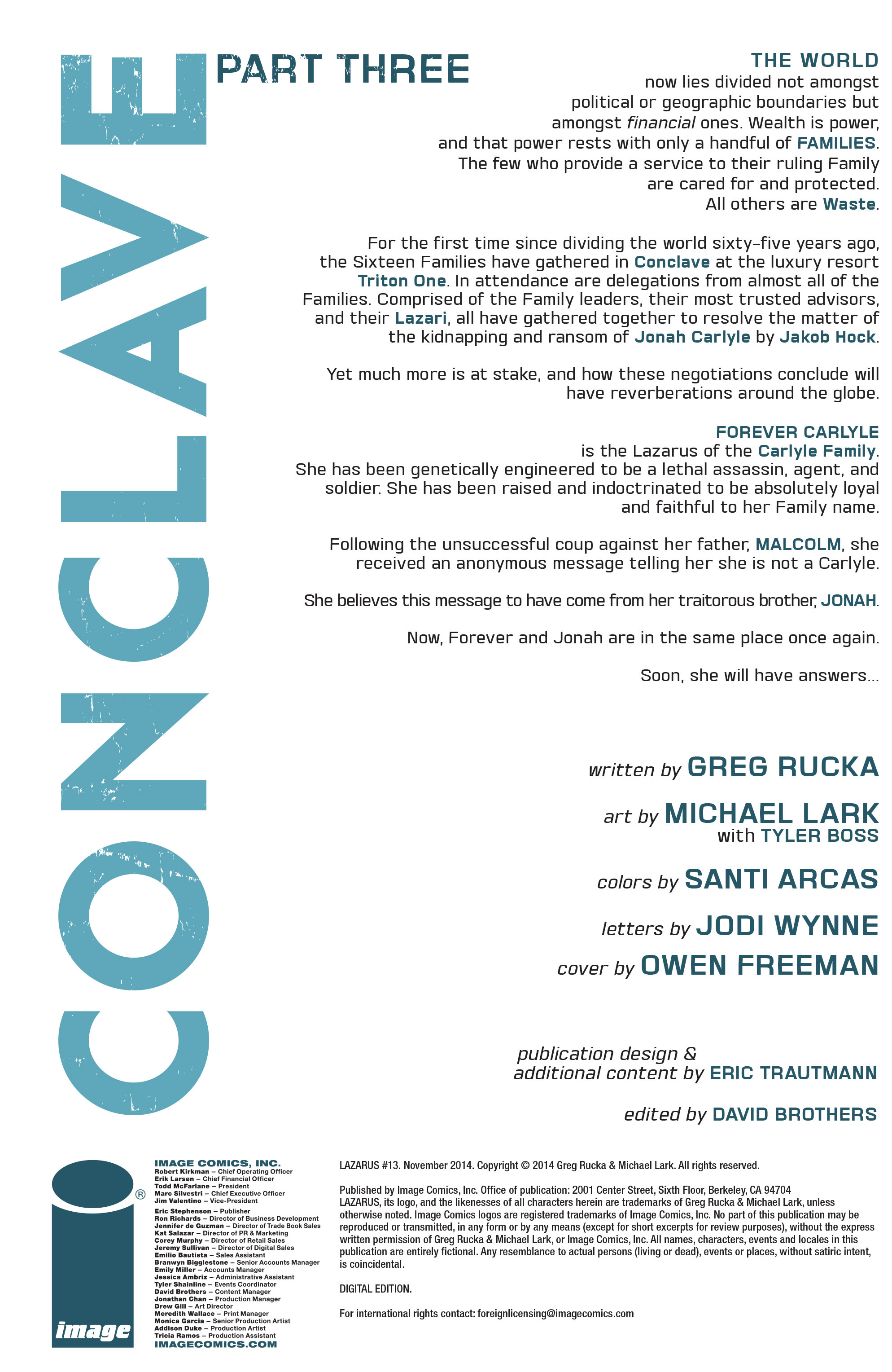 Lazarus (2013-): Chapter 13 - Page 2