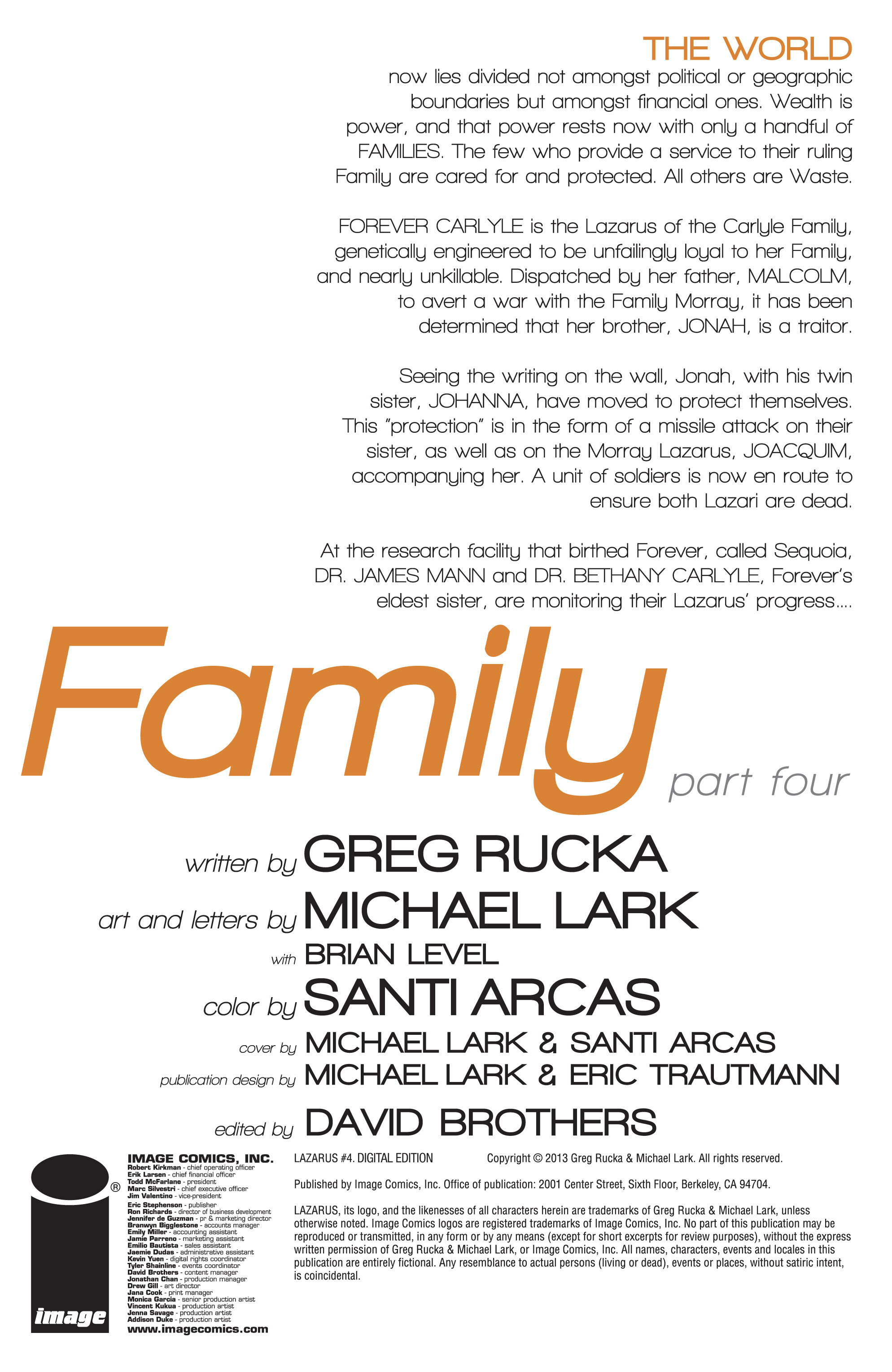 Lazarus (2013-): Chapter 4 - Page 2