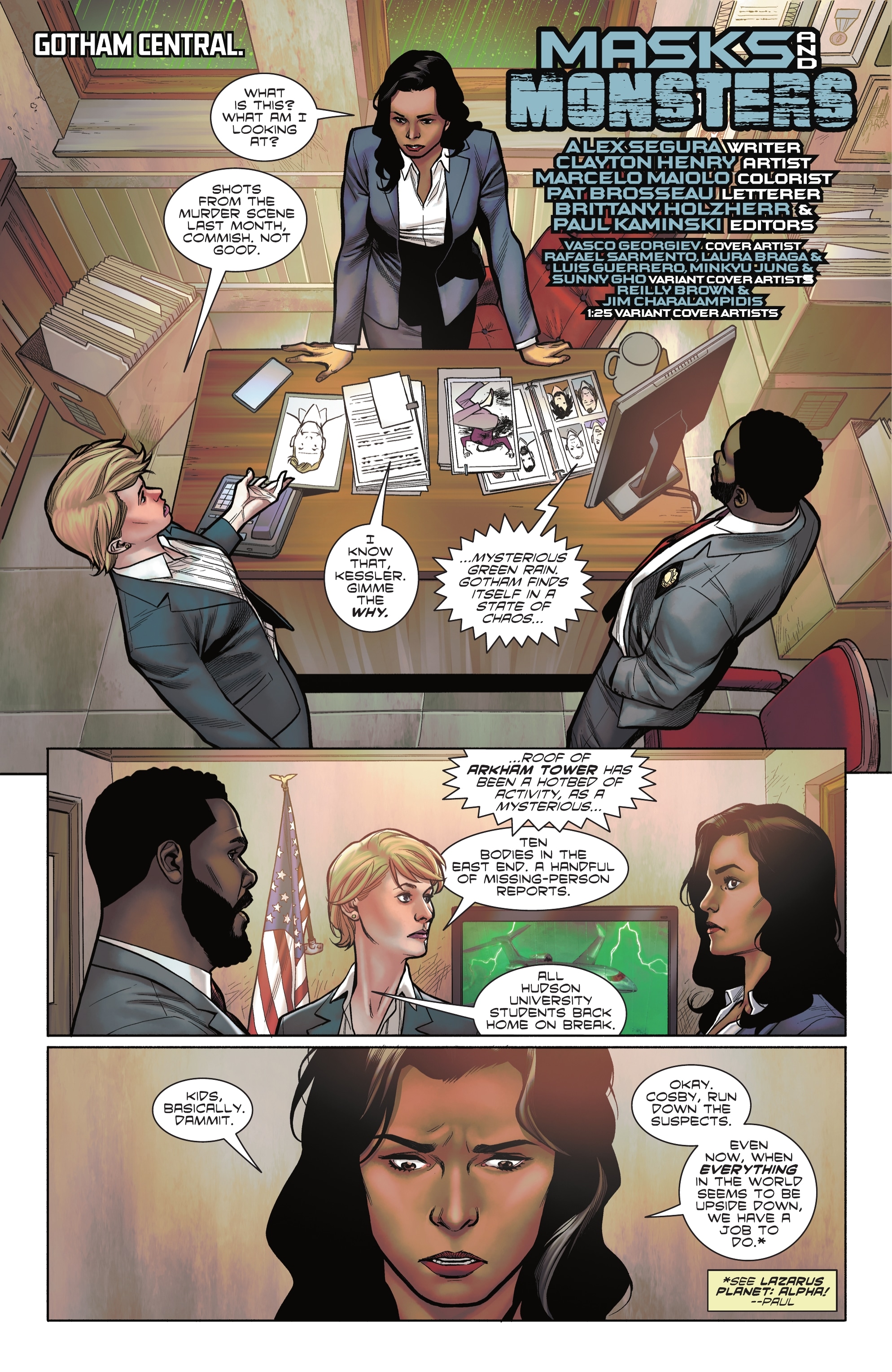 Lazarus Planet: Legends Reborn (2023-): Chapter 1 - Page 3