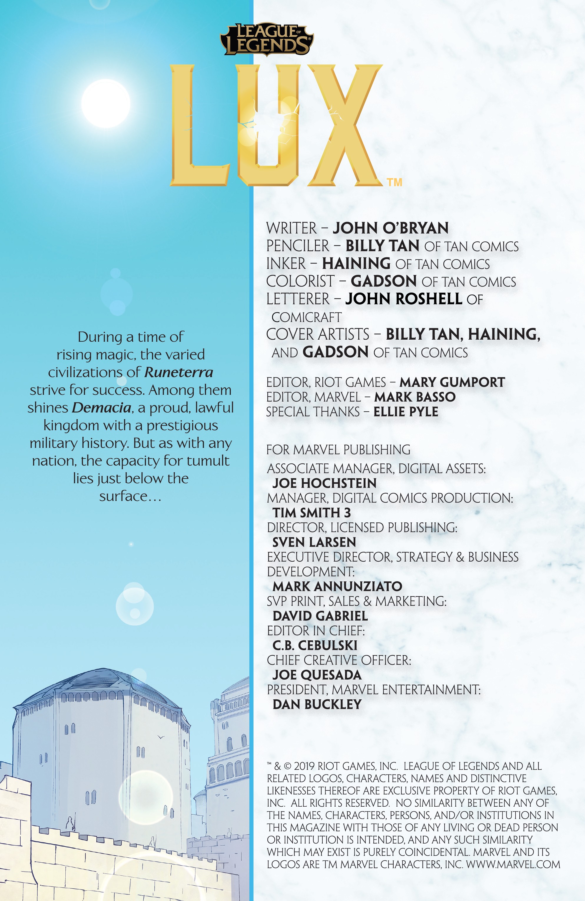 League Of Legends: Lux (2019-): Chapter 1 - Page 2