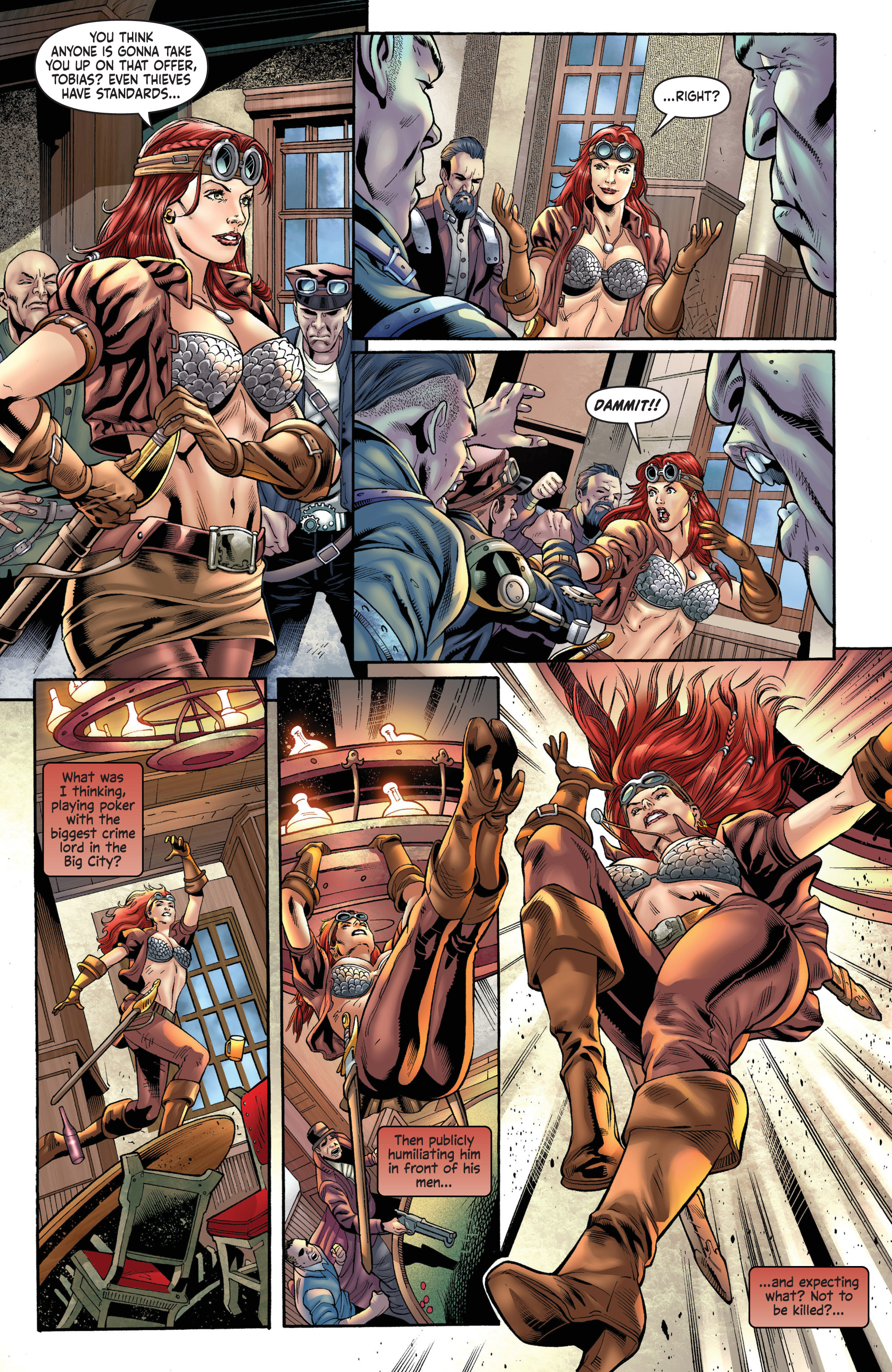 Legenderry: Red Sonja (2018): Chapter 1 - Page 6