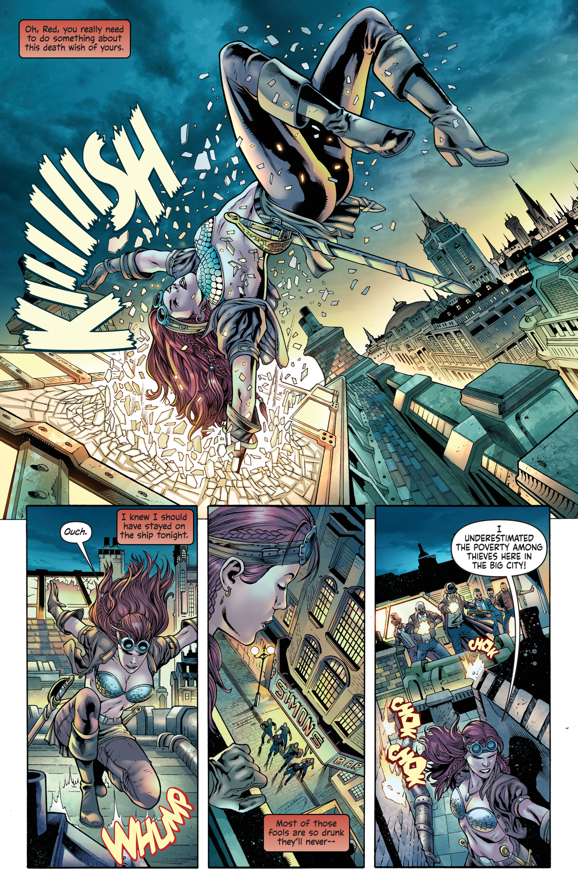 Legenderry: Red Sonja (2018): Chapter 1 - Page 7