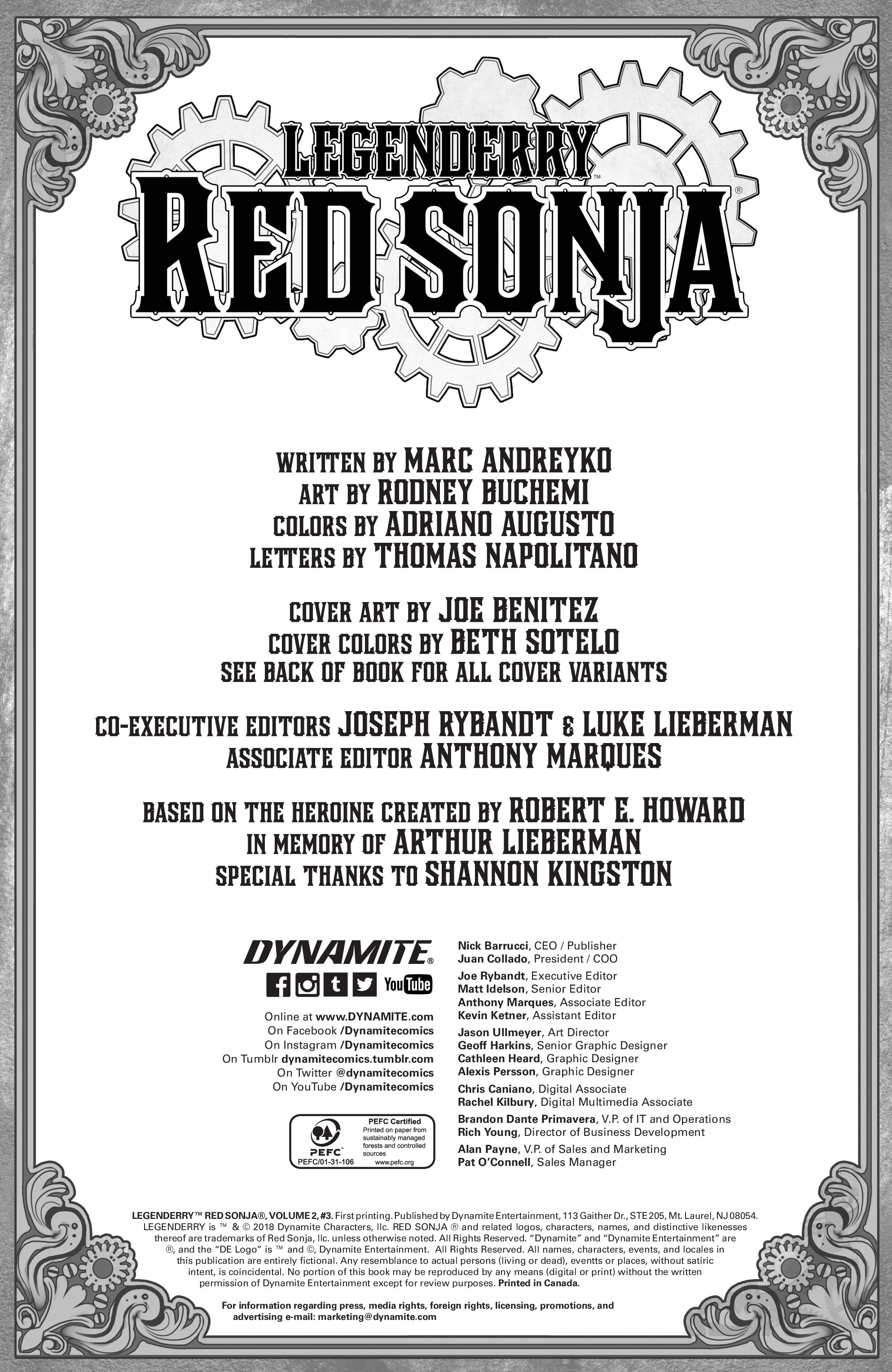 Legenderry: Red Sonja (2018): Chapter 3 - Page 2