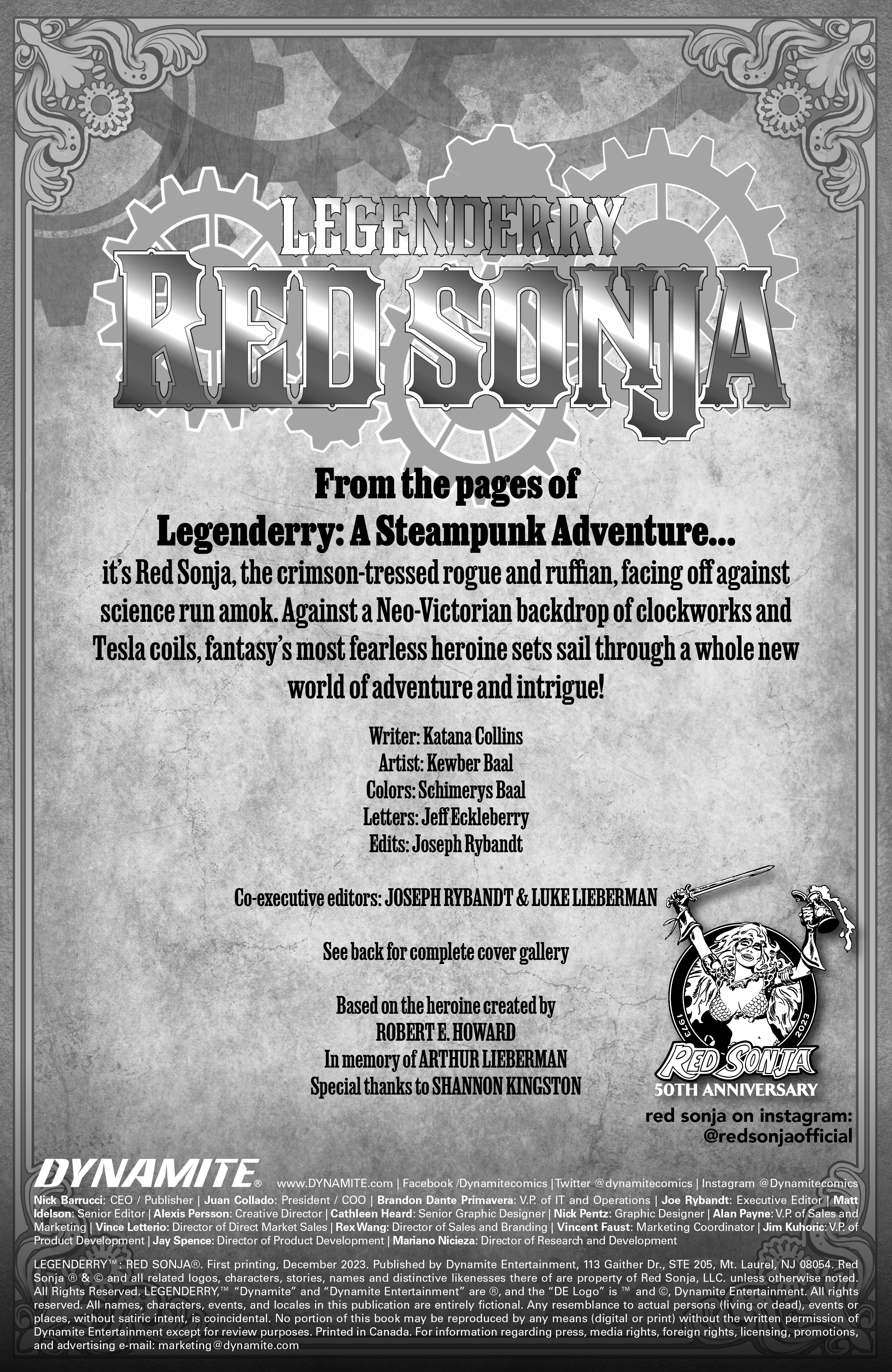 Legenderry: Red Sonja (2023-): Chapter 1 - Page 4