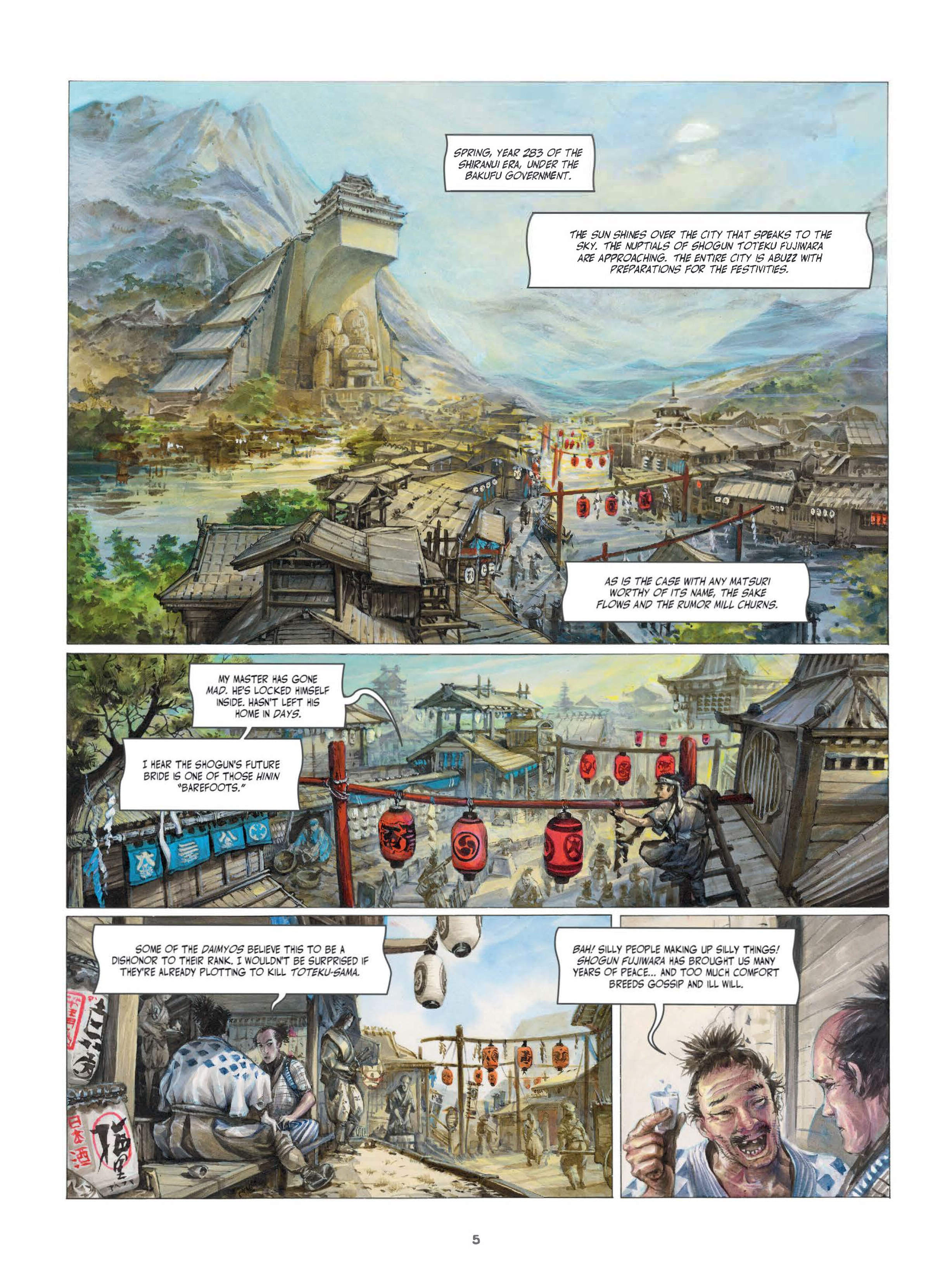 Legends of the Pierced Veil: The Mask of Fudo (2023): Chapter HC - Page 5