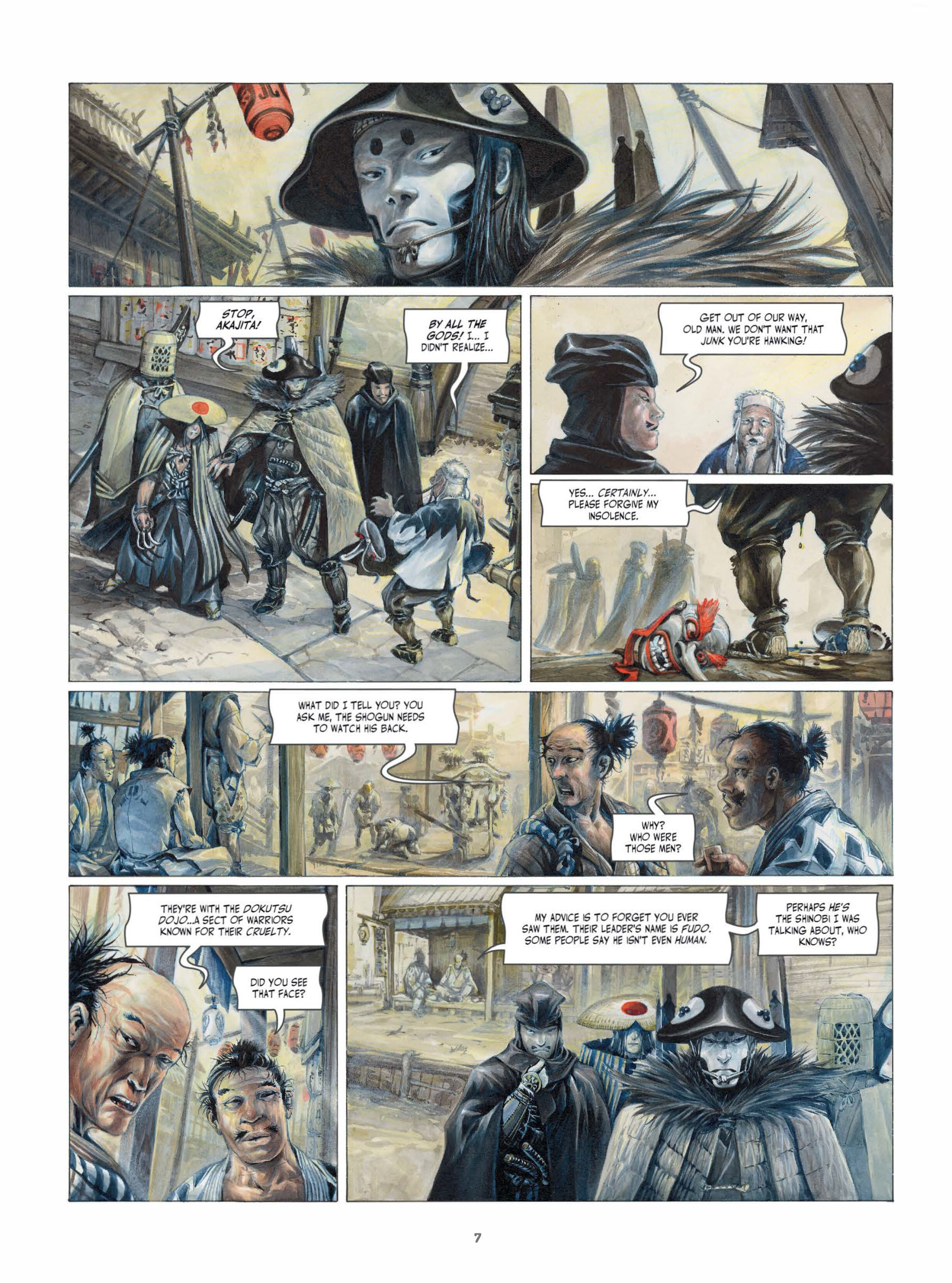 Legends of the Pierced Veil: The Mask of Fudo (2023): Chapter HC - Page 7