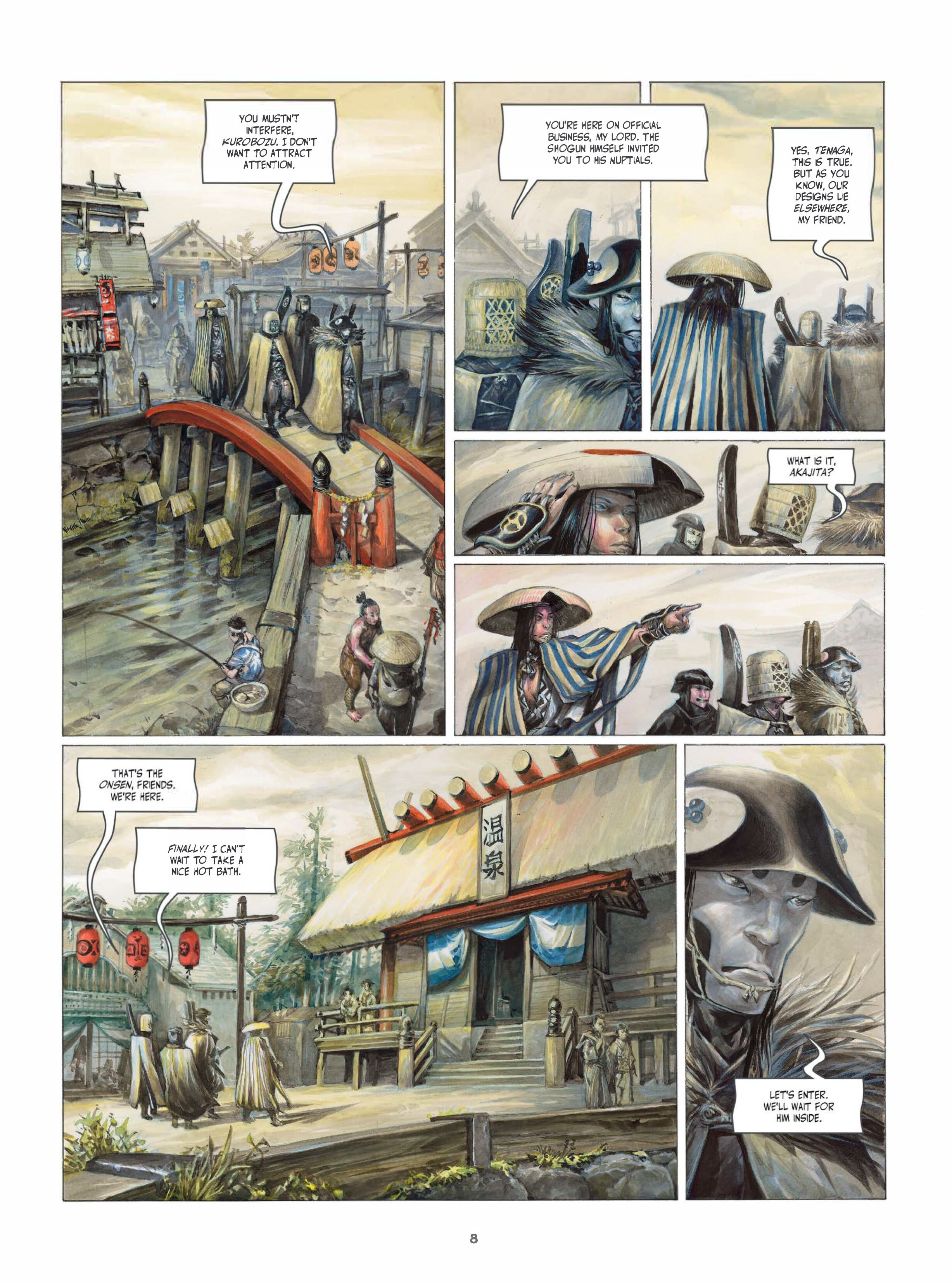 Legends of the Pierced Veil: The Mask of Fudo (2023): Chapter HC - Page 8
