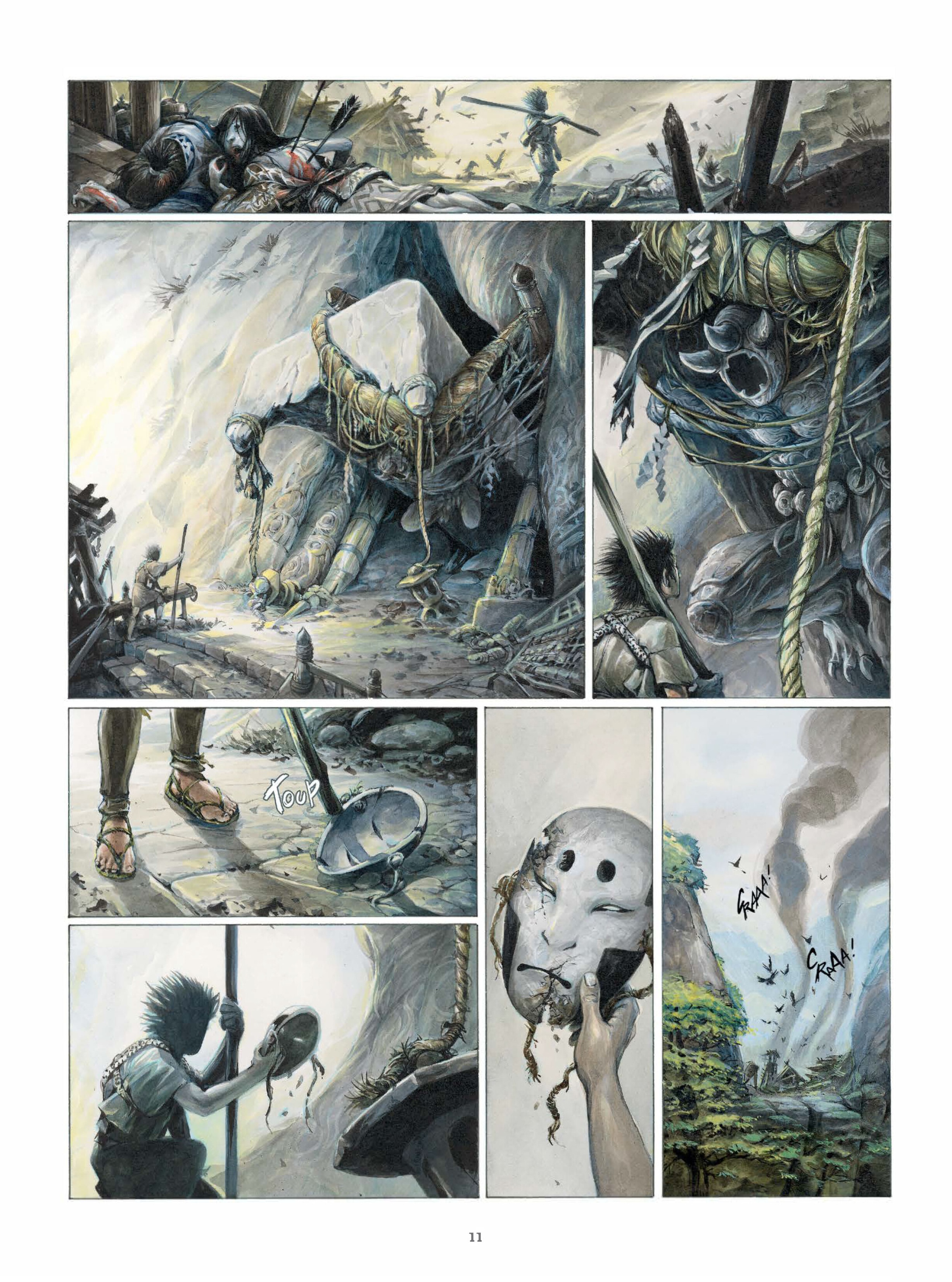 Legends of the Pierced Veil: The Mask of Fudo (2023): Chapter HC - Page 11