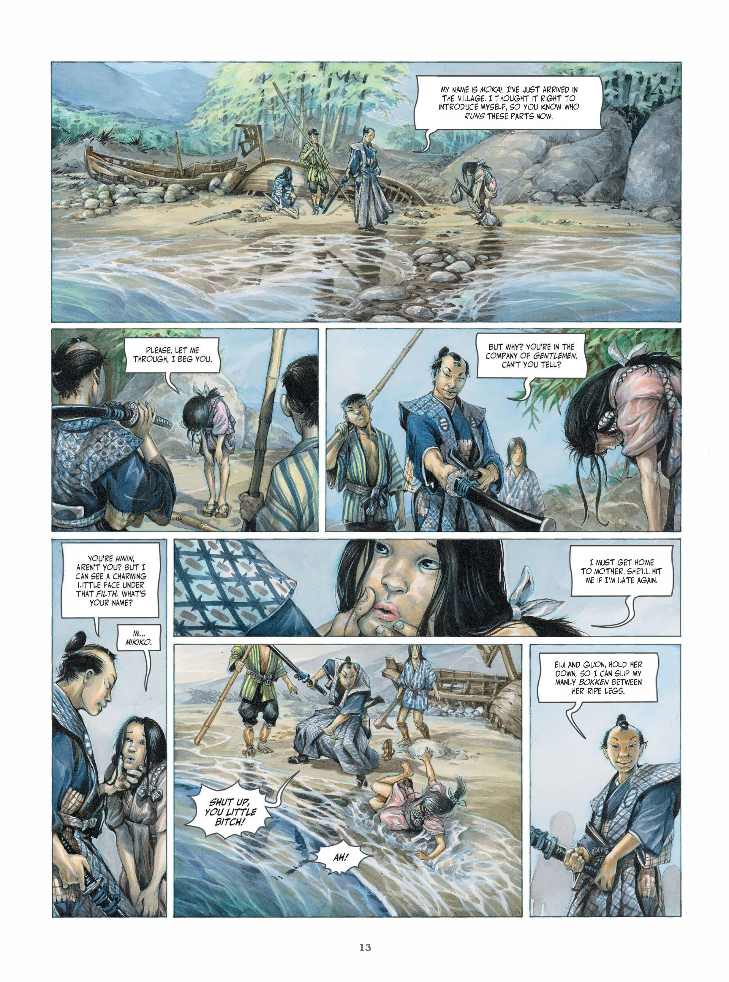 Legends of the Pierced Veil: The Mask of Fudo (2023): Chapter HC - Page 13