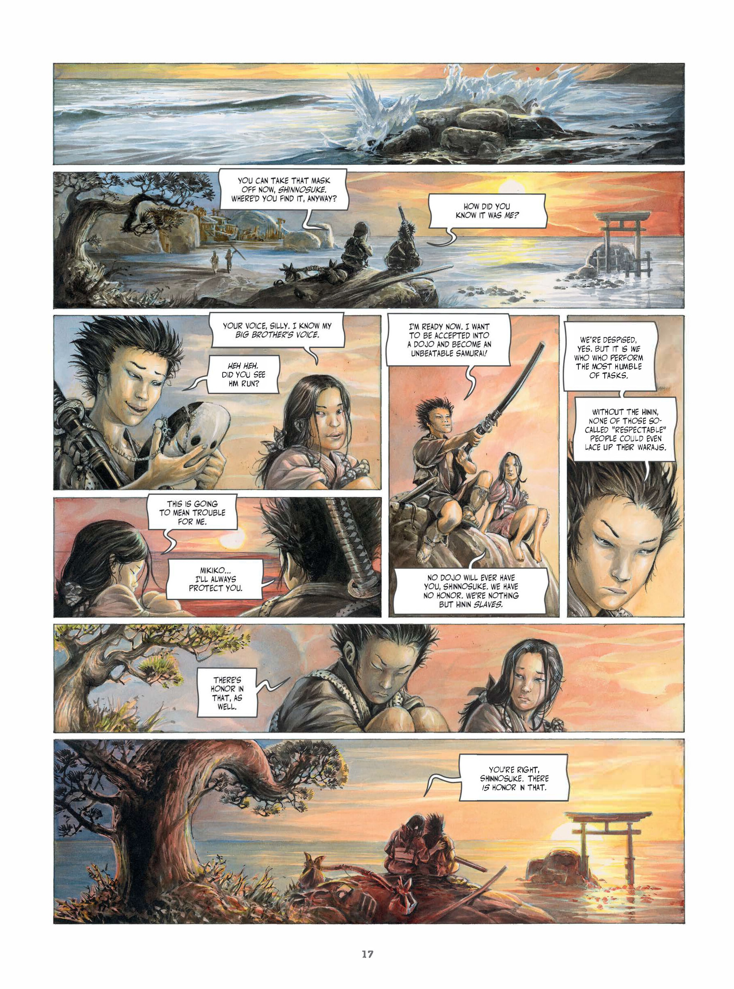Legends of the Pierced Veil: The Mask of Fudo (2023): Chapter HC - Page 17