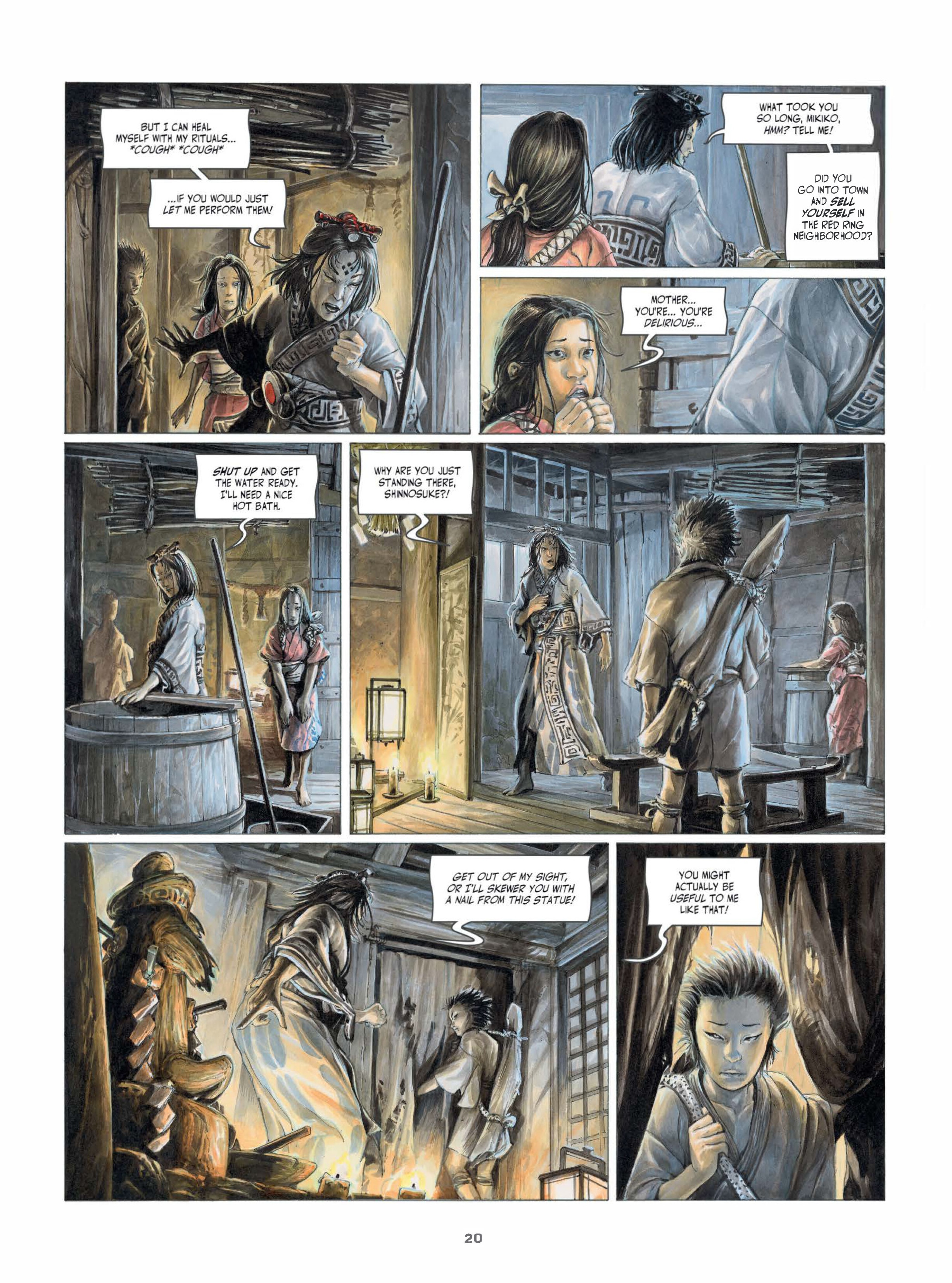 Legends of the Pierced Veil: The Mask of Fudo (2023): Chapter HC - Page 20