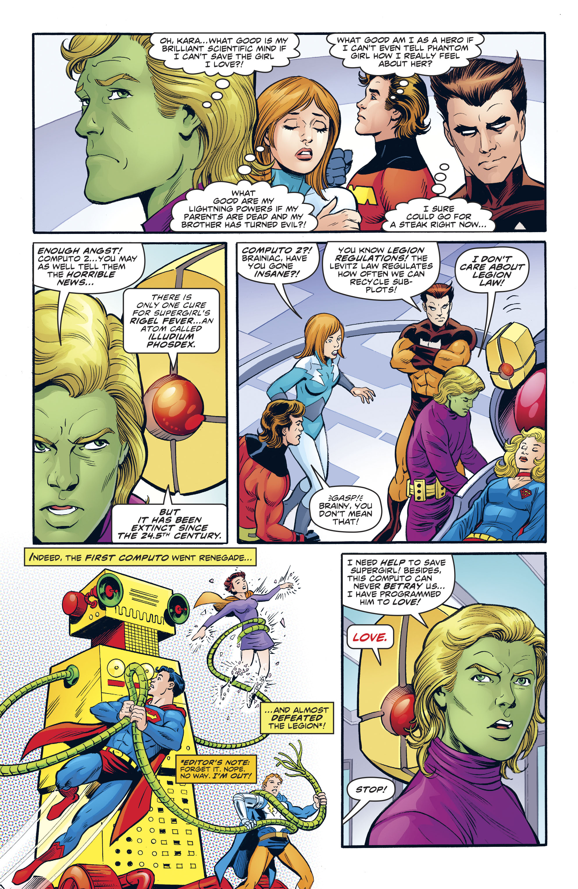Legion of Super Heroes/Bugs Bunny Special (2017-): Chapter 1 - Page 6