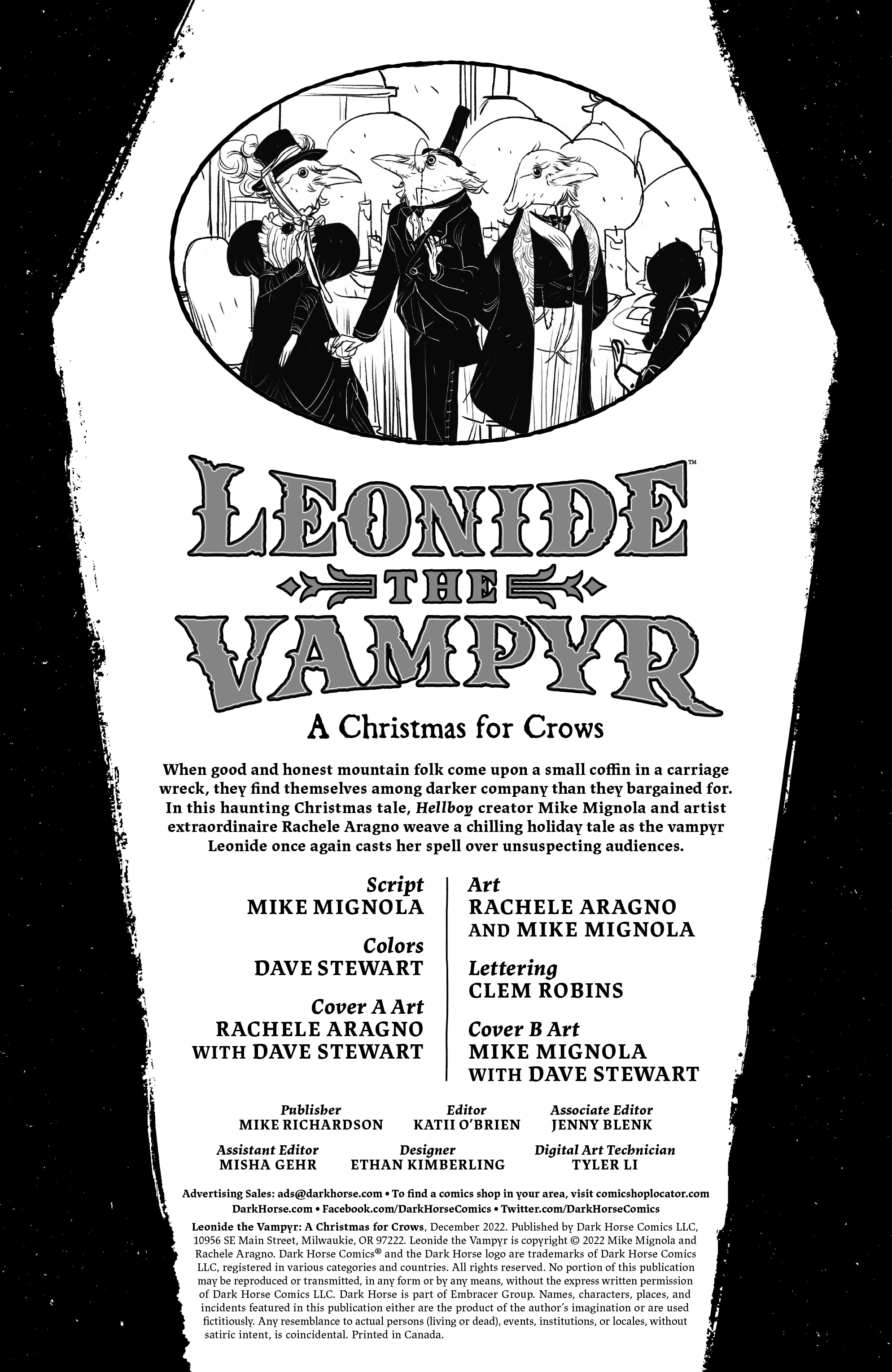 Leonide the Vampyr: A Christmas for Crows (2022-): Chapter 1 - Page 2