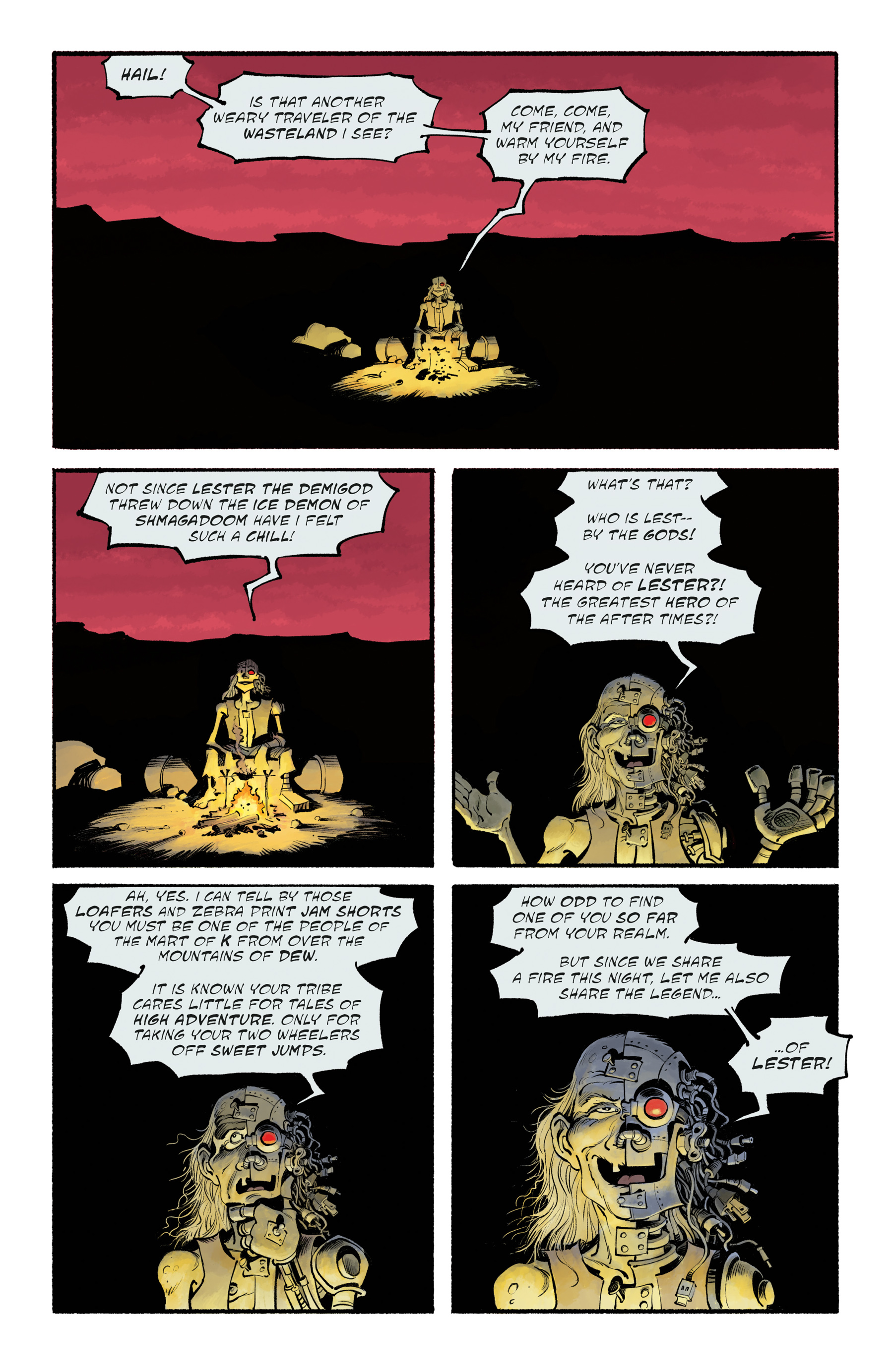 Lester of the Lesser Gods (2024-): Chapter 1 - Page 3