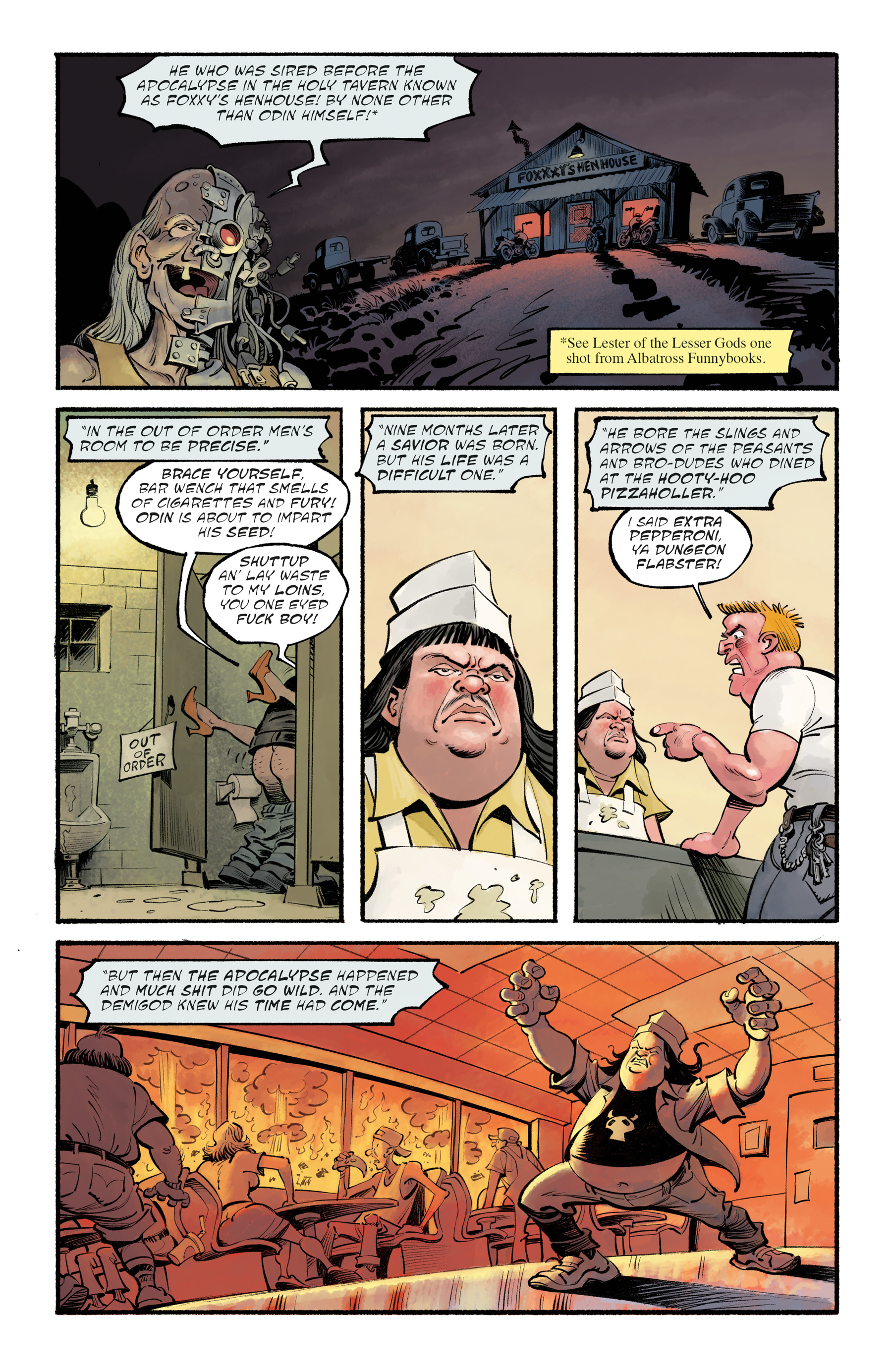 Lester of the Lesser Gods (2024-): Chapter 1 - Page 4