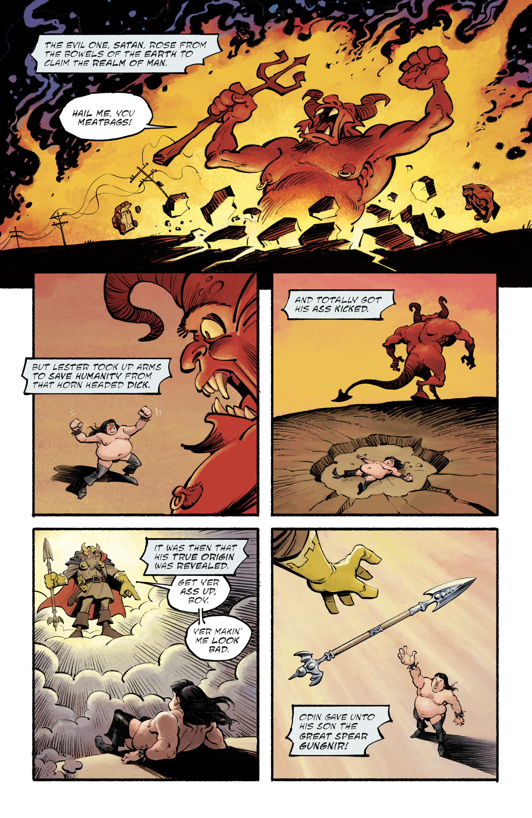 Lester of the Lesser Gods (2024-): Chapter 1 - Page 5