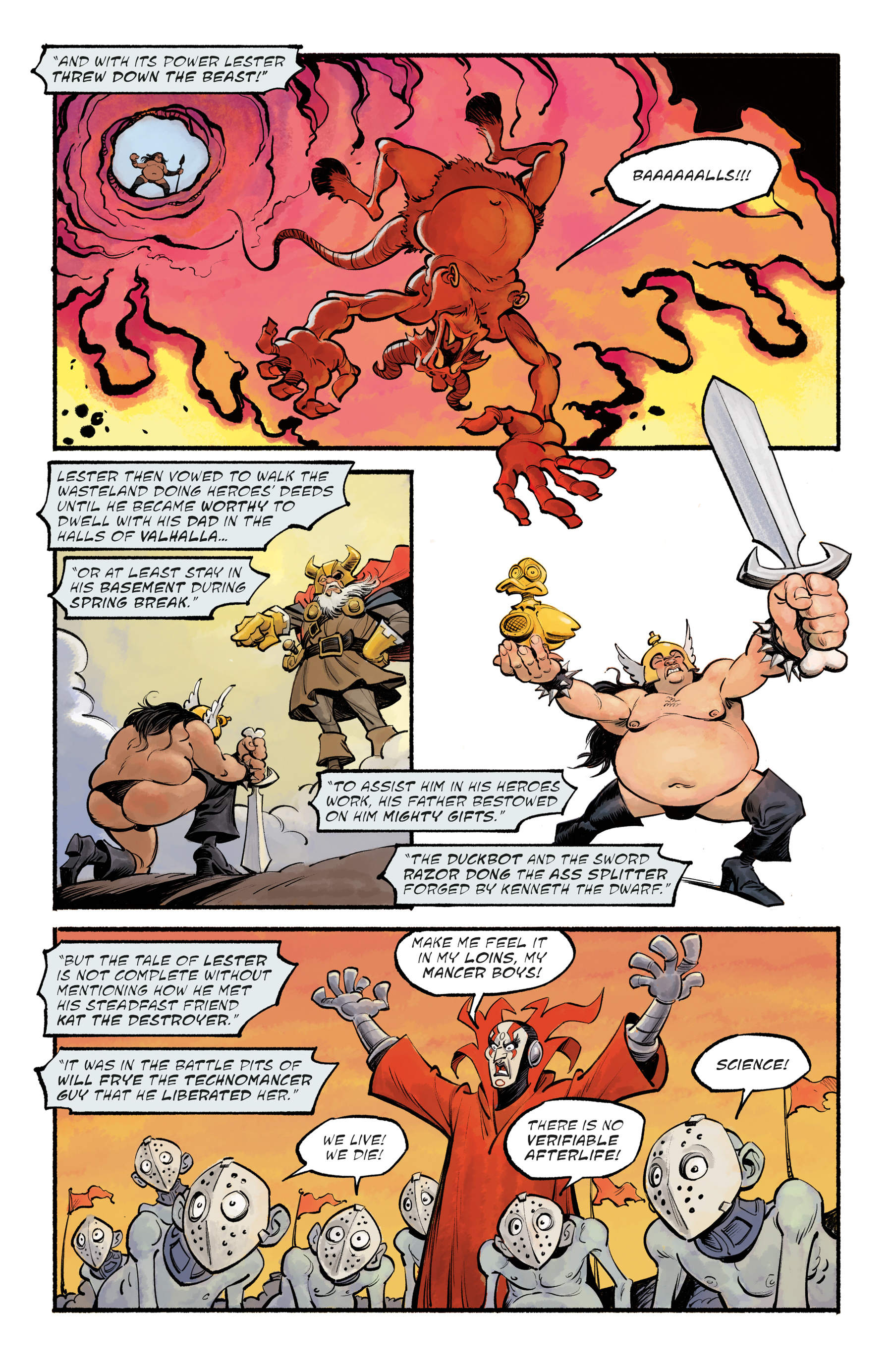 Lester of the Lesser Gods (2024-): Chapter 1 - Page 6