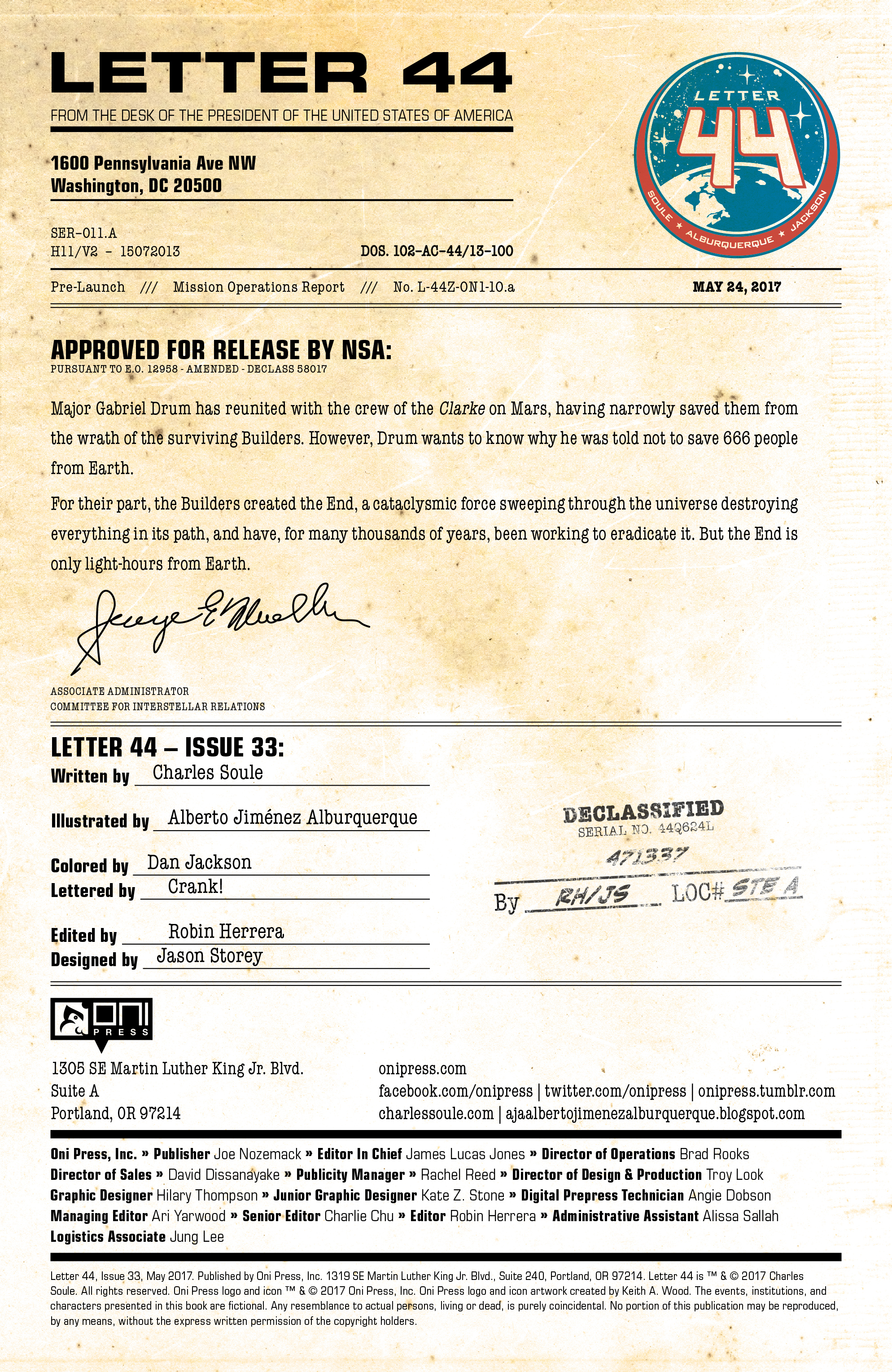 Letter 44 (2013-): Chapter 33 - Page 2