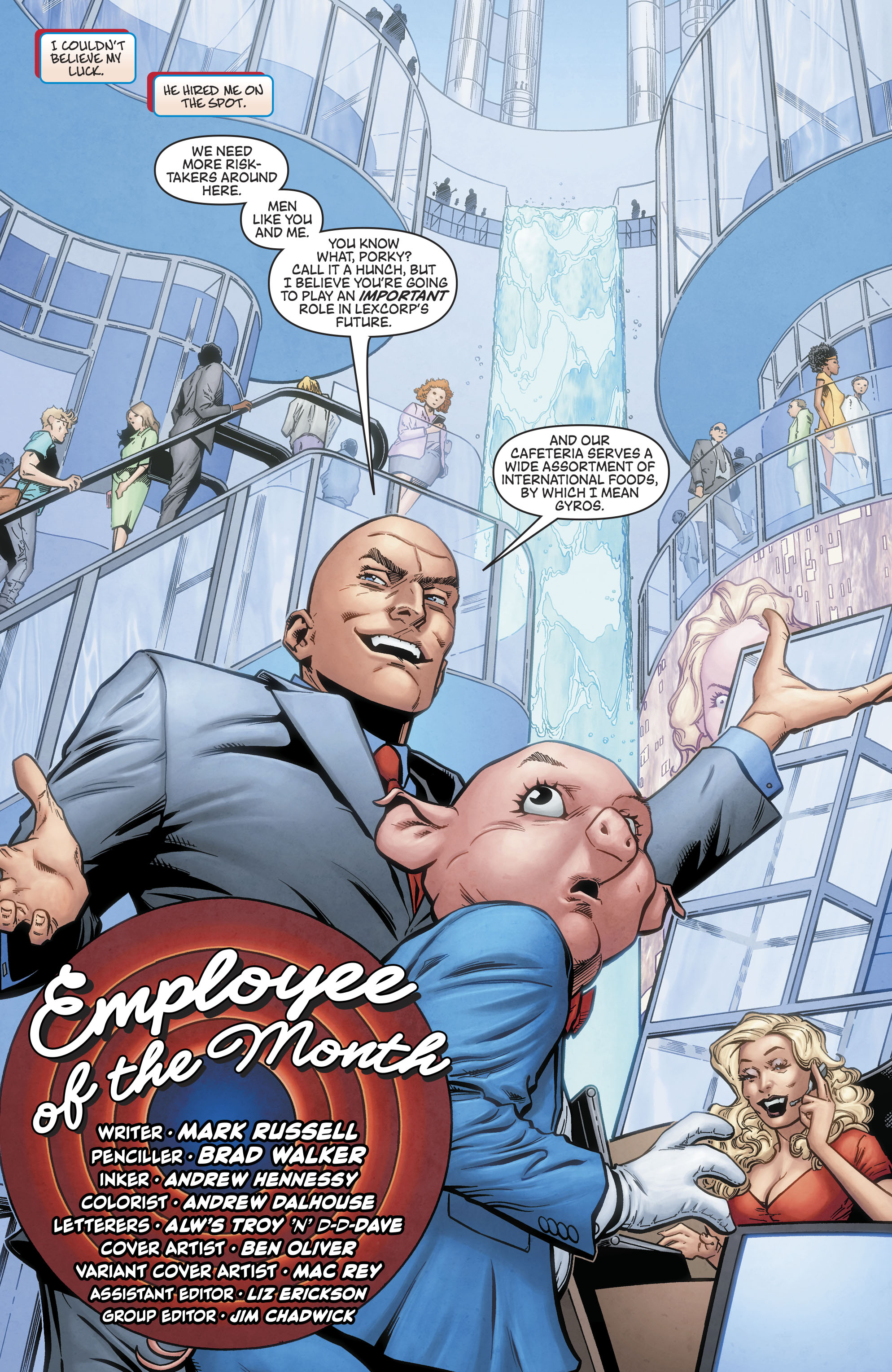 Lex Luthor/Porky Pig (2018): Chapter 1 - Page 8