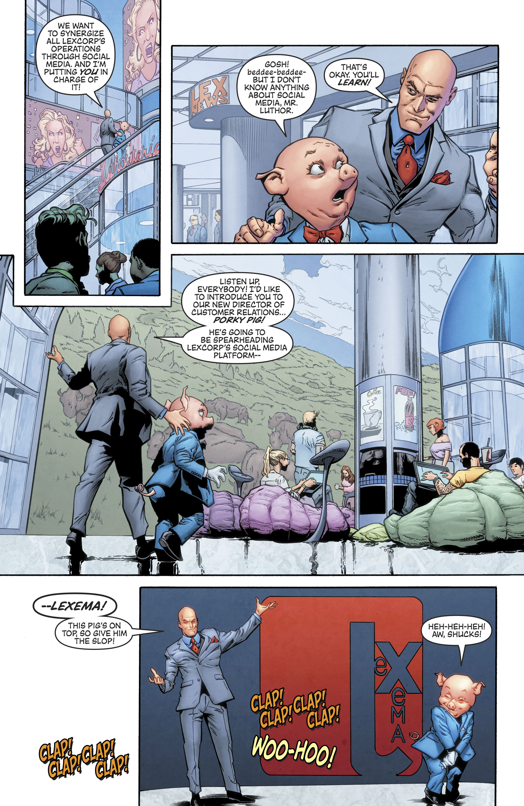 Lex Luthor/Porky Pig (2018): Chapter 1 - Page 9