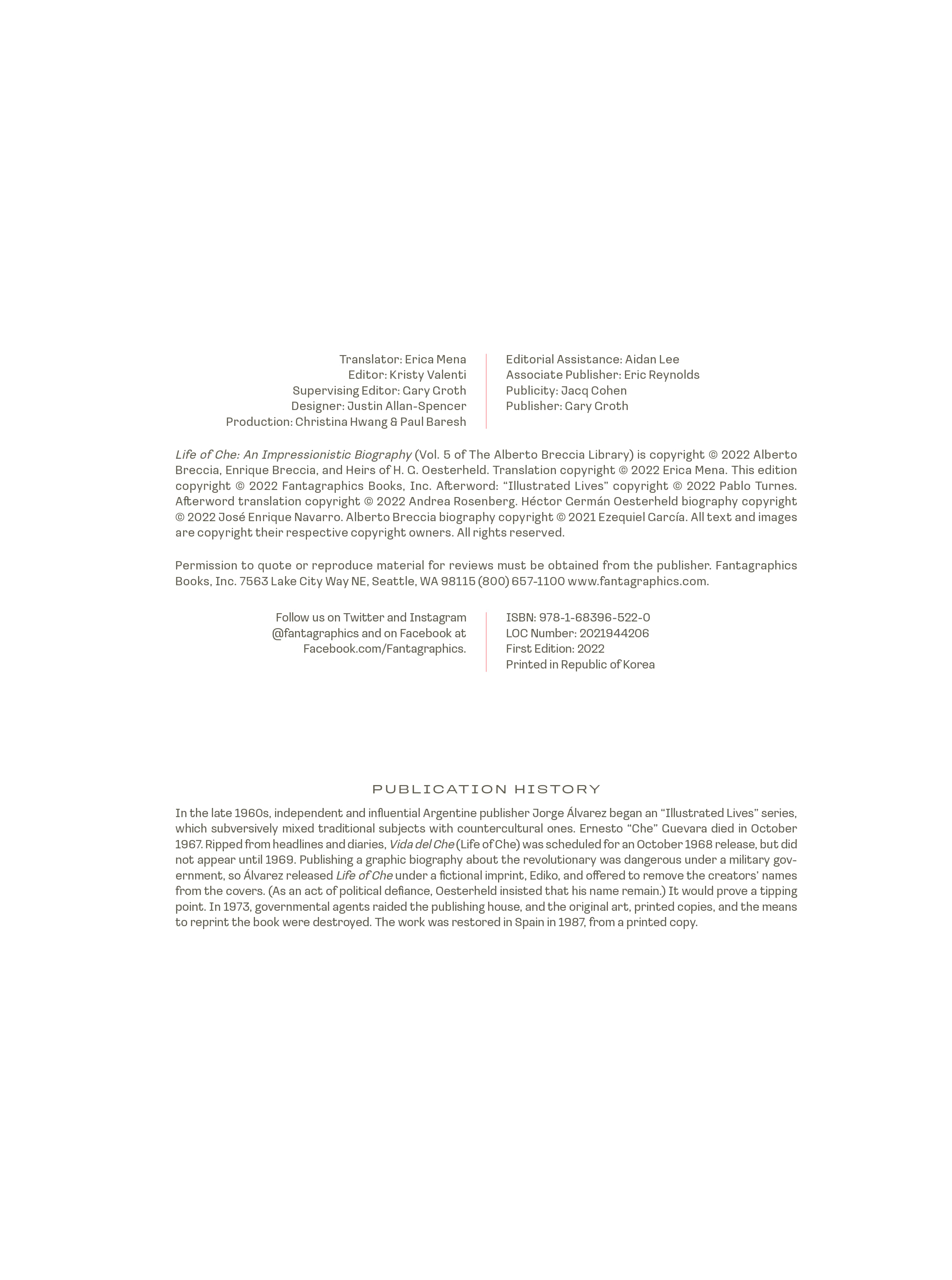 Life of Che: An Impressionistic Biography (2022): Chapter 1 - Page 3
