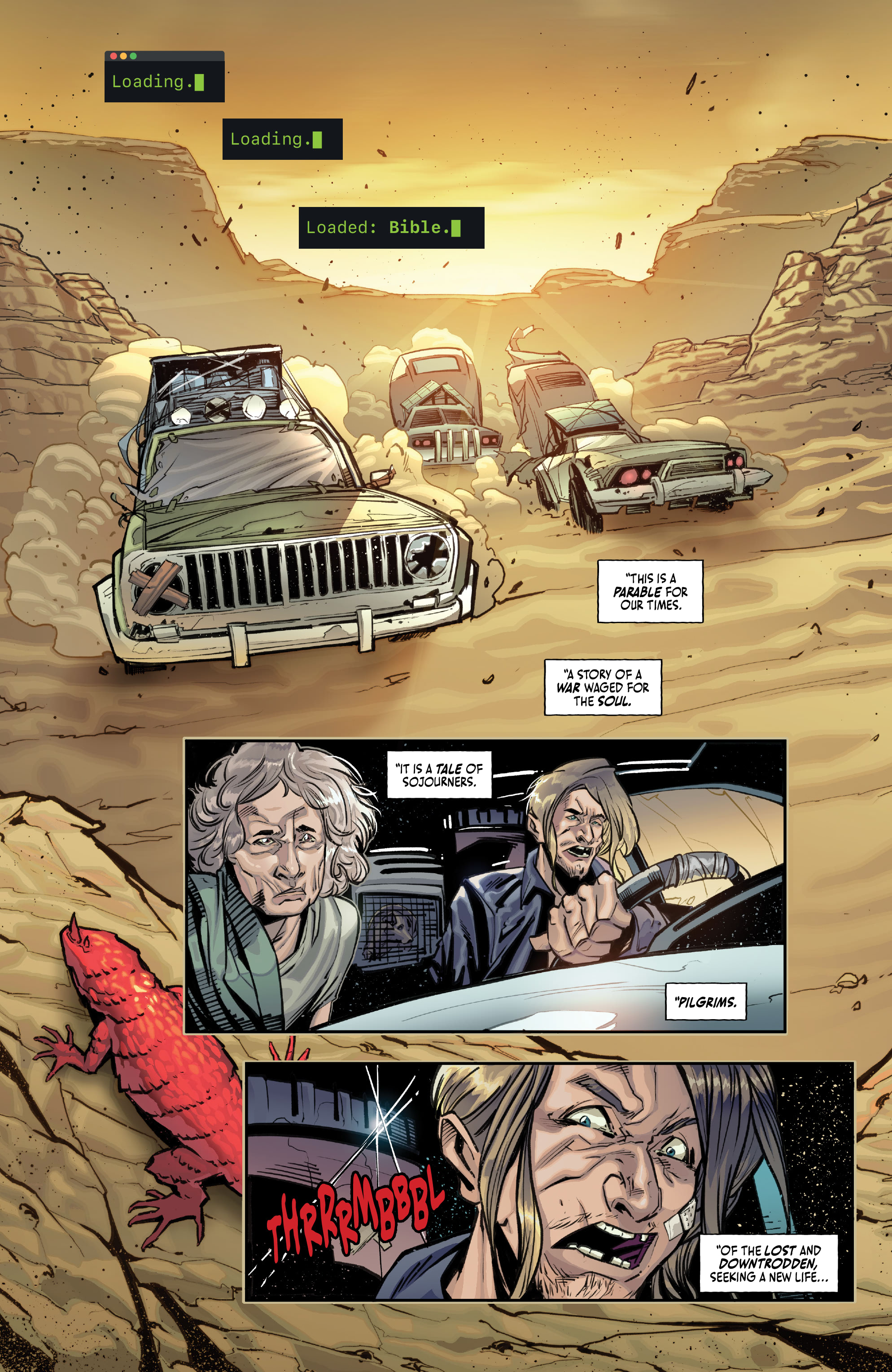Loaded Bible: Blood of My Blood (2022-): Chapter 1 - Page 4