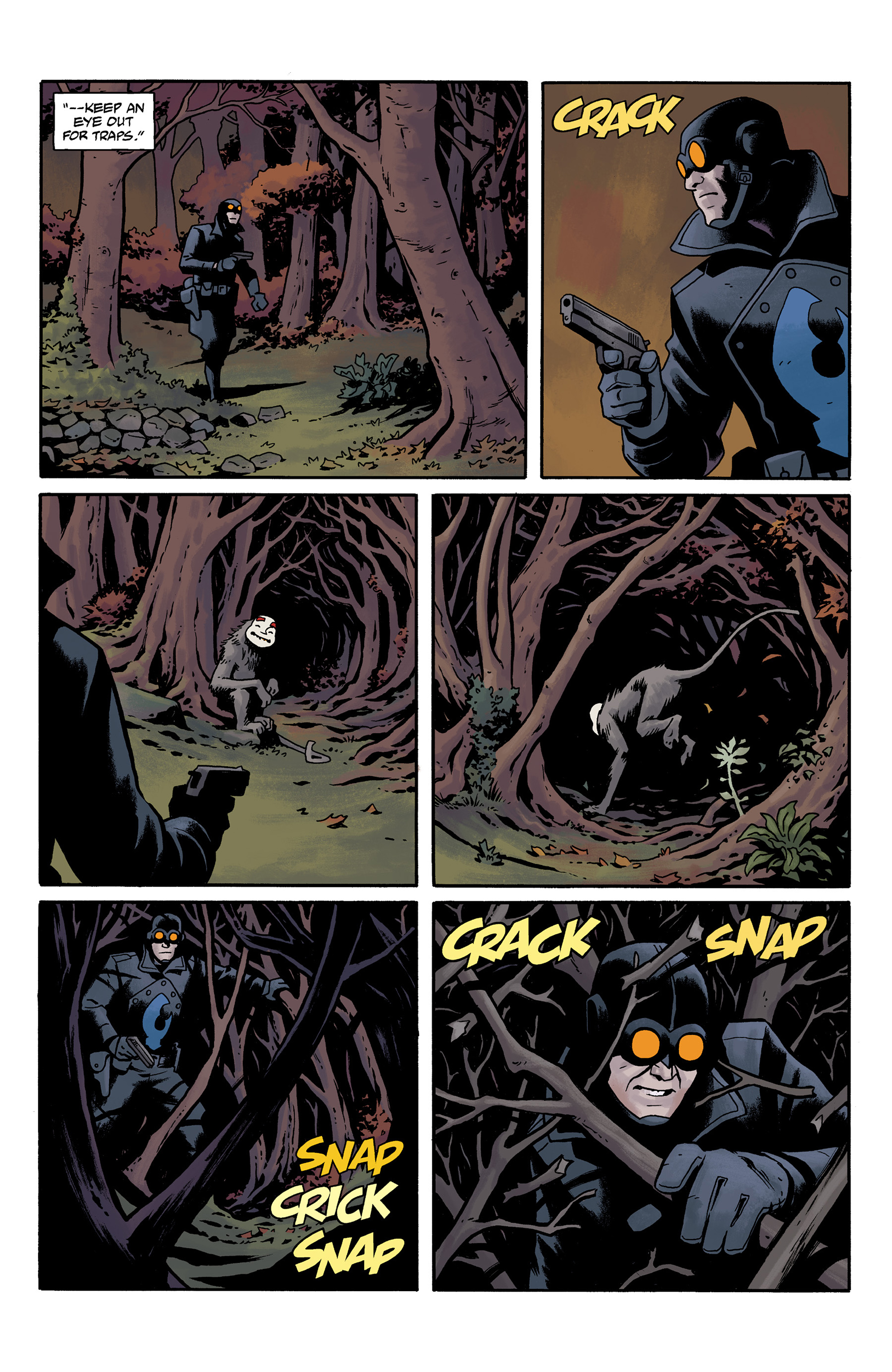 Lobster Johnson: Mangekyo (2017): Chapter 1 - Page 8