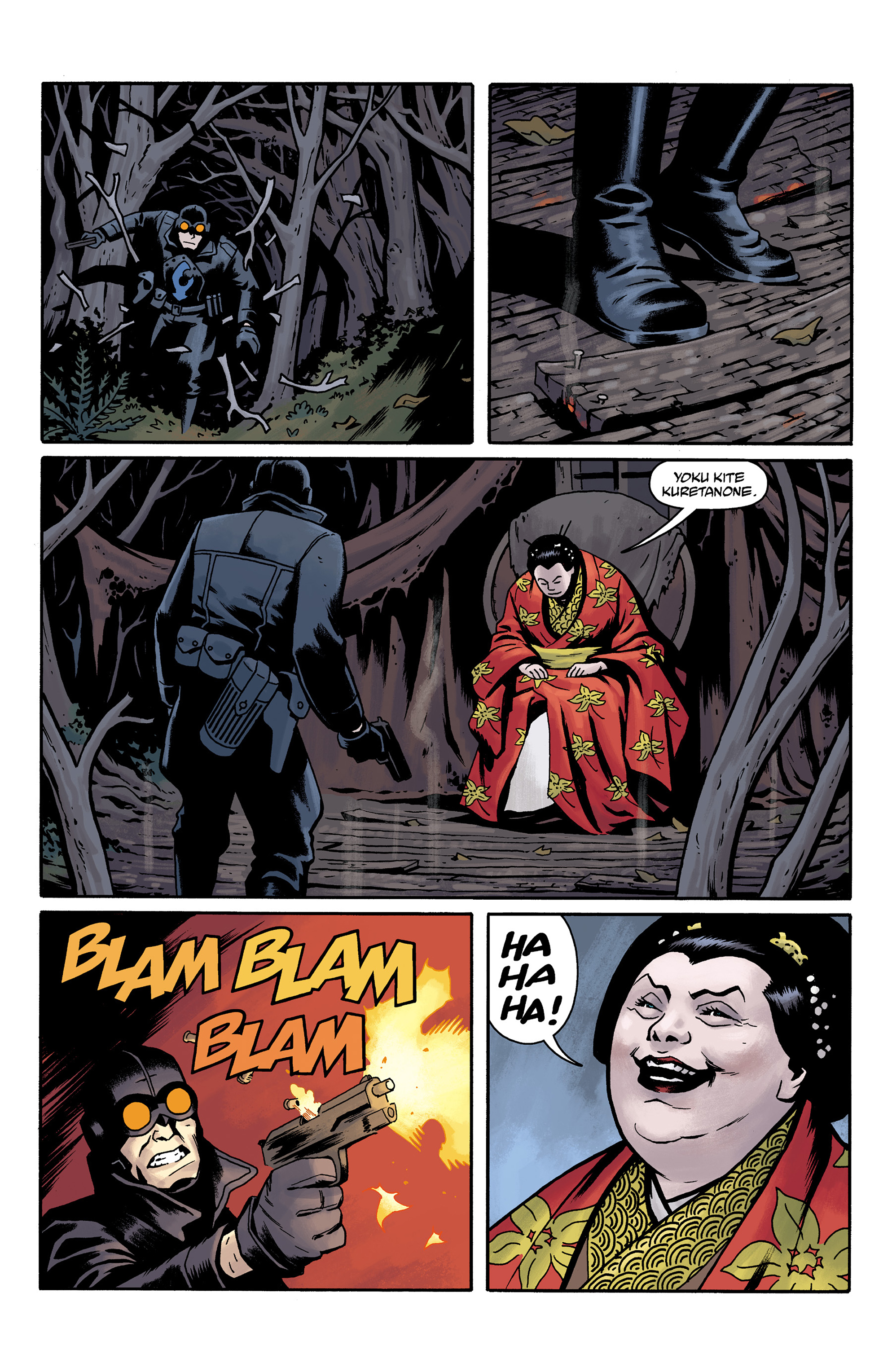 Lobster Johnson: Mangekyo (2017): Chapter 1 - Page 9