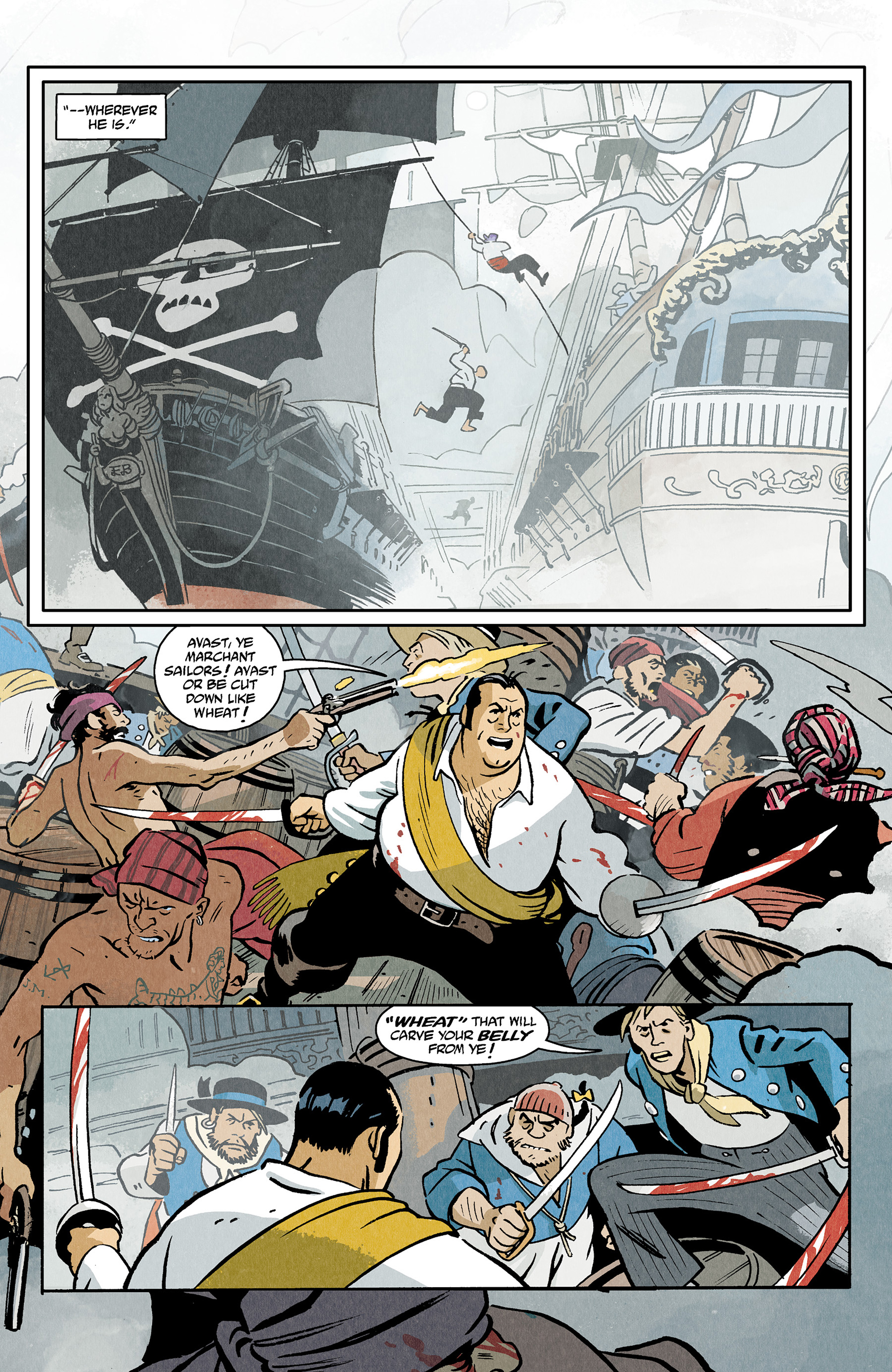 Lobster Johnson: The Pirate's Ghost (2017): Chapter 1 - Page 7
