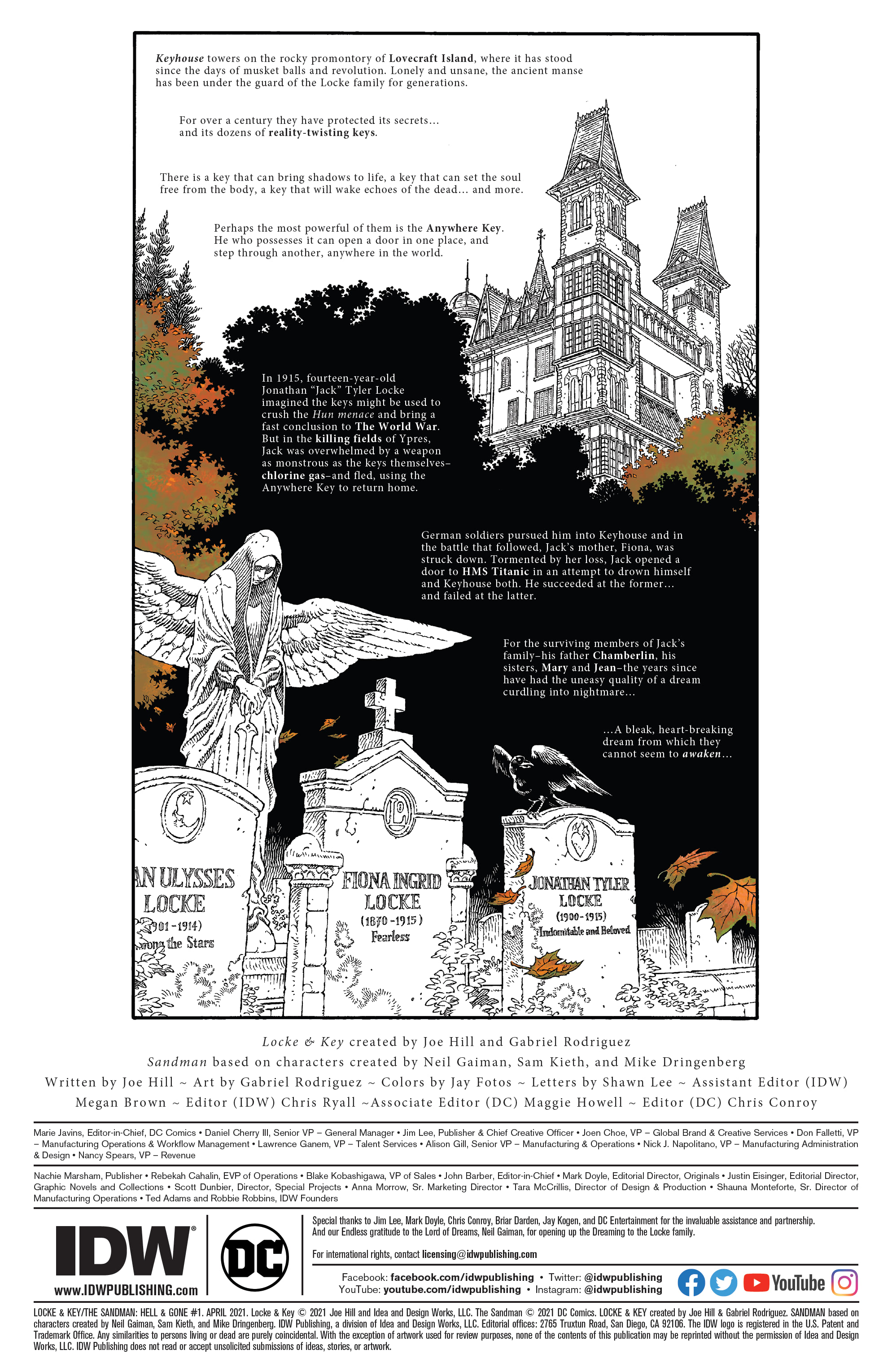 Locke & Key/Sandman: Hell & Gone (2020-): Chapter 1 - Page 2