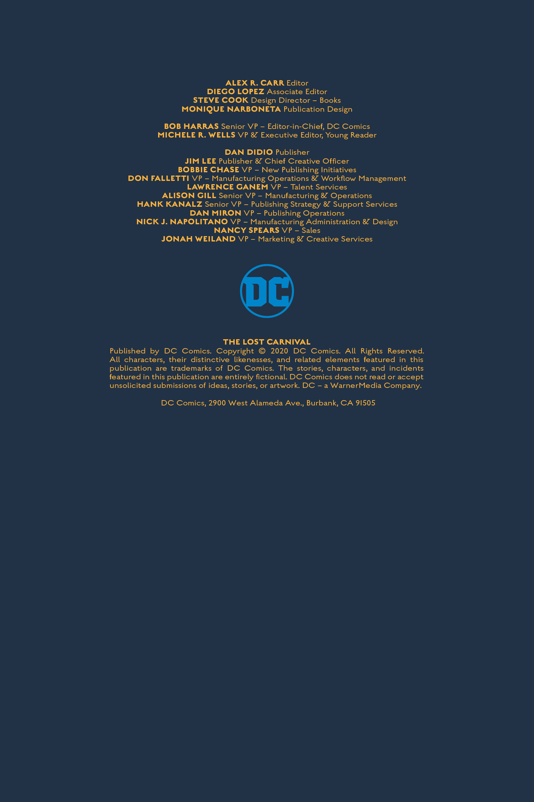 Lost Carnival: A Dick Grayson Graphic Novel (2020): Chapter 1 - Page 4