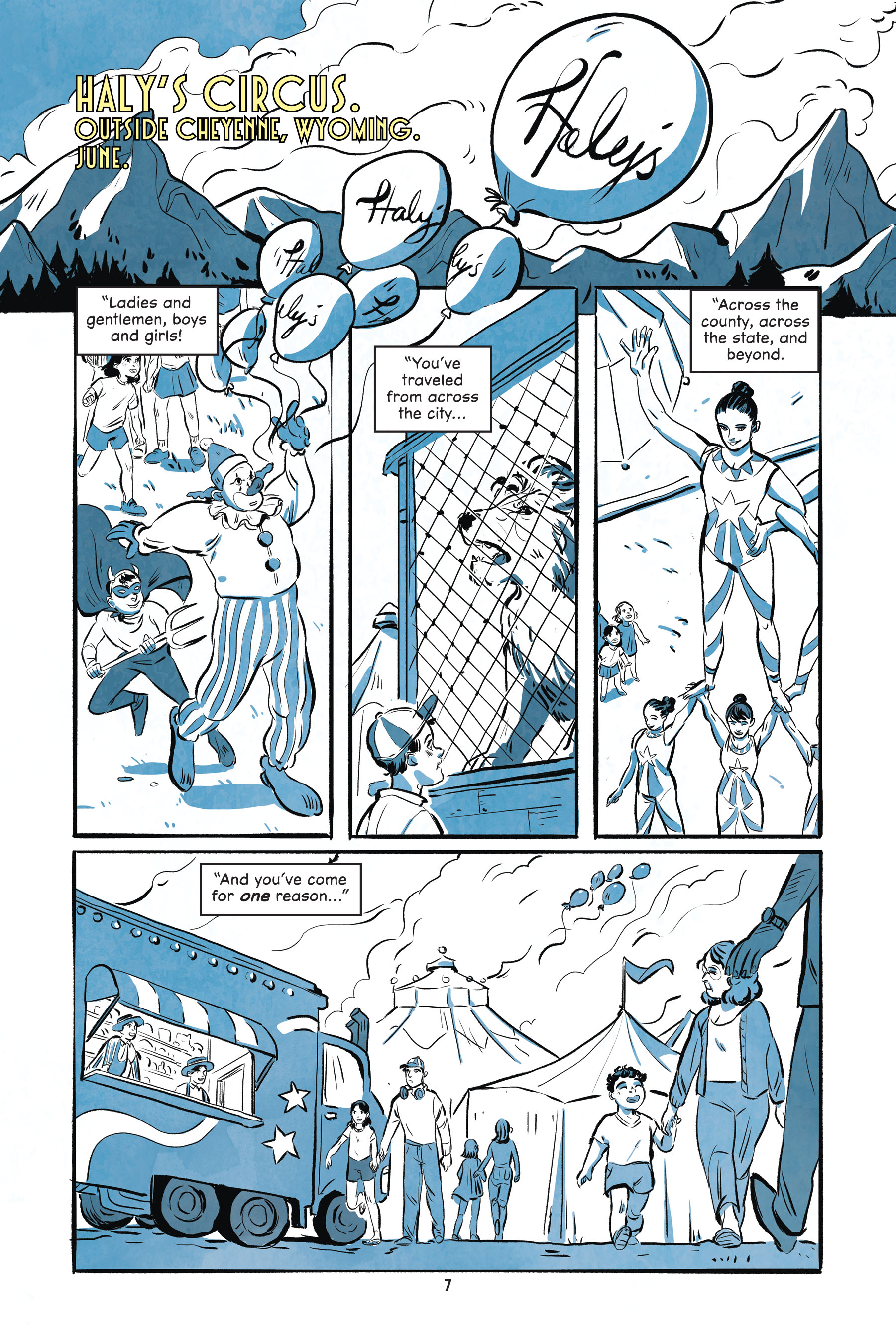 Lost Carnival: A Dick Grayson Graphic Novel (2020): Chapter 1 - Page 7