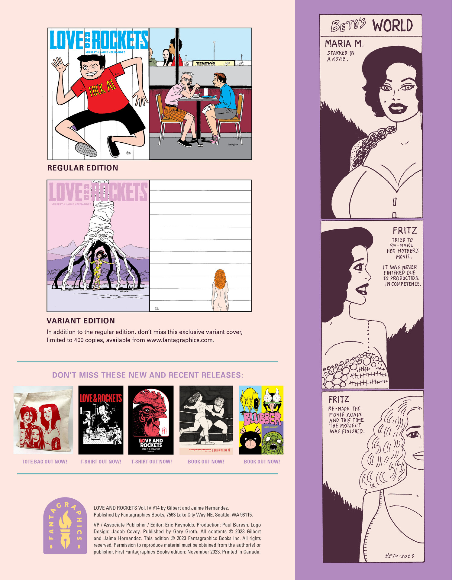 Love and Rockets (2016-): Chapter 14 - Page 2