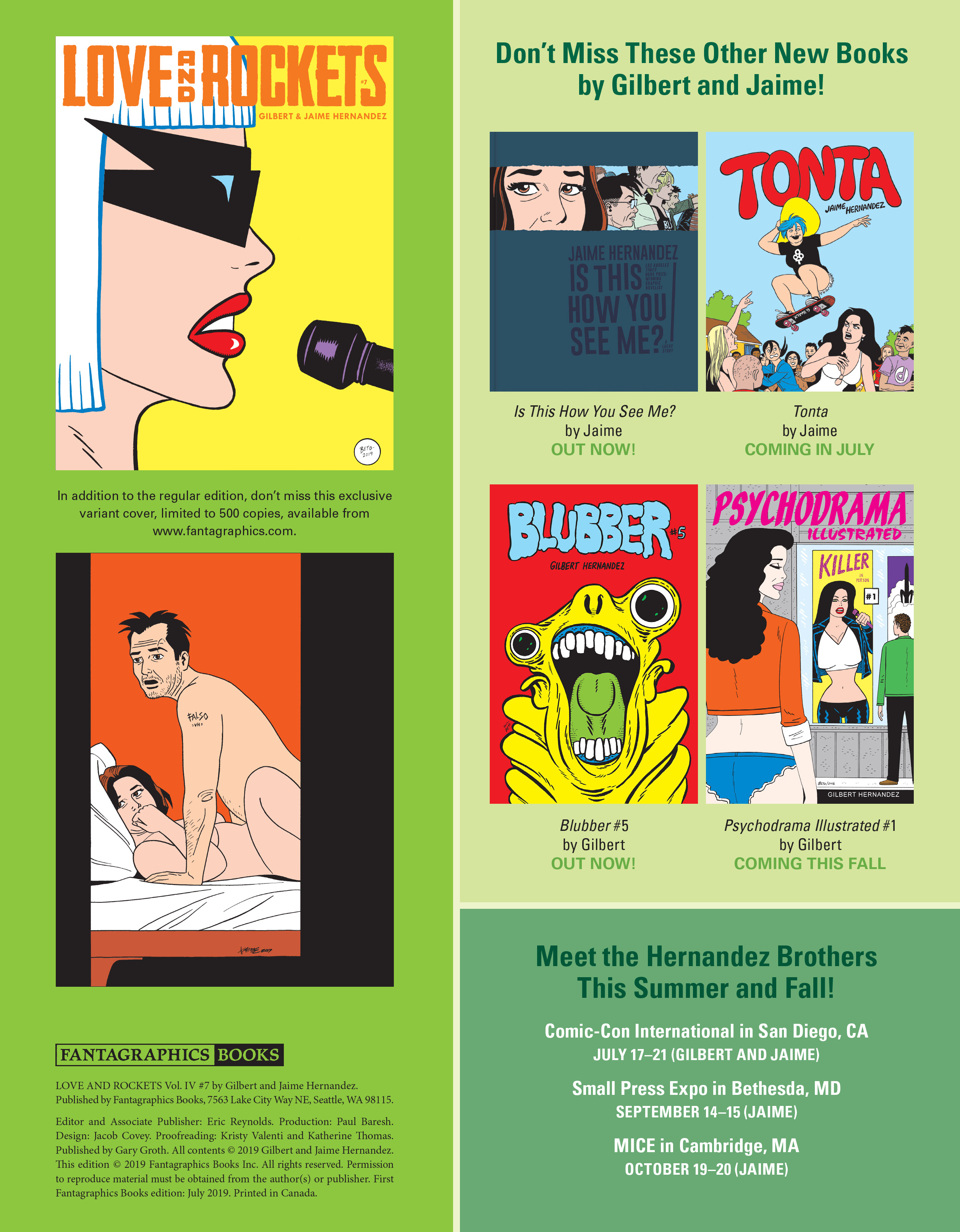 Love and Rockets (2016-): Chapter 7 - Page 2