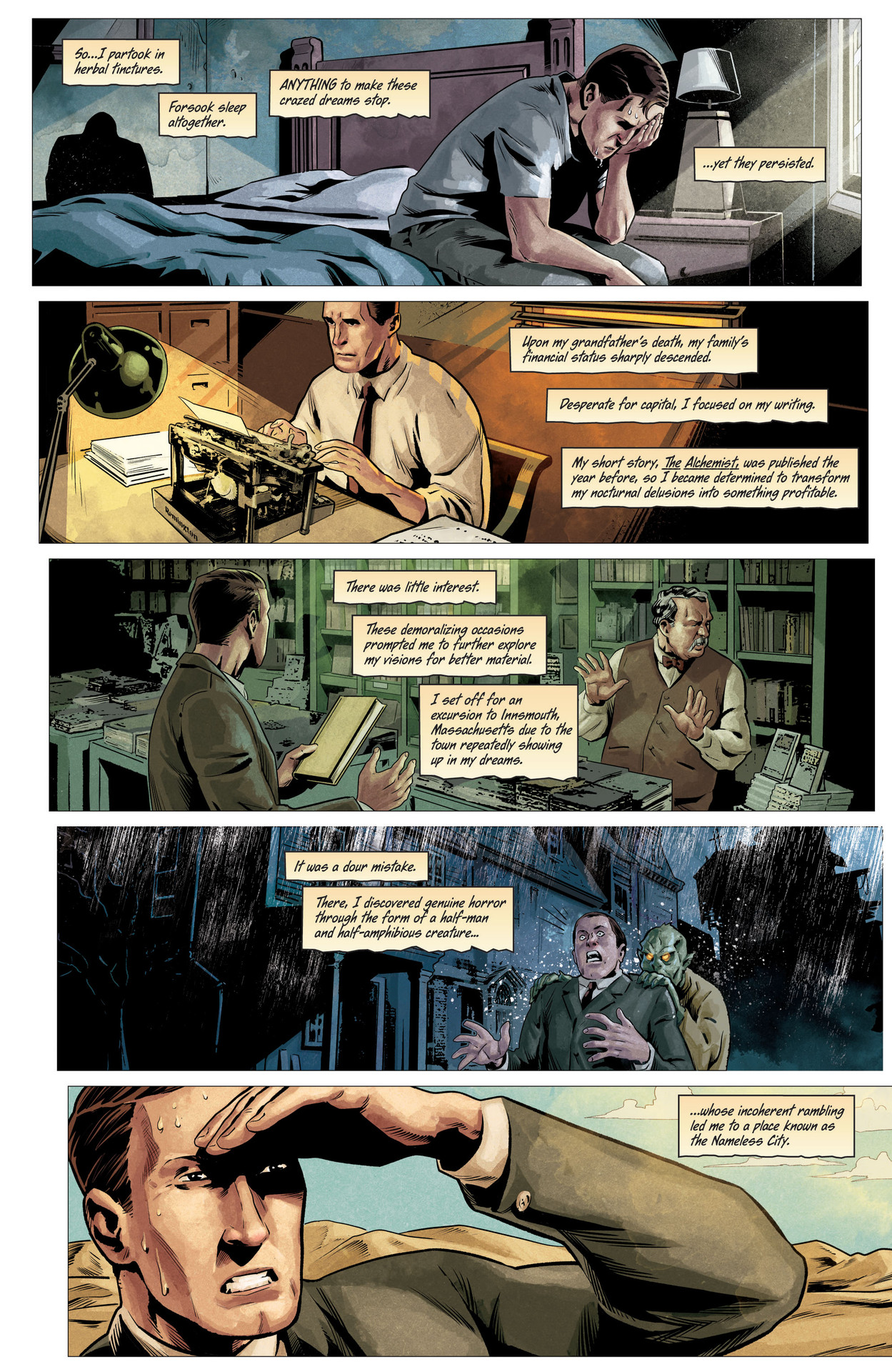 Lovecraft: The Call of Cthulhu (2023-): Chapter 1 - Page 9