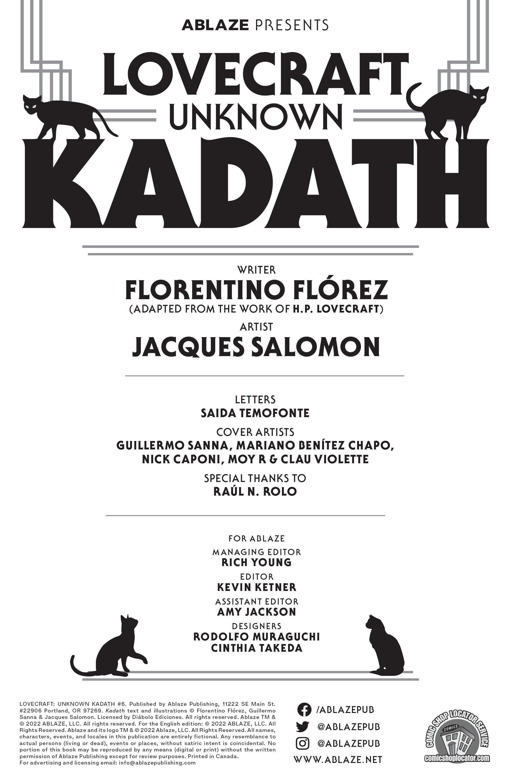 Lovecraft Unknown Kadath (2022-): Chapter 6 - Page 2