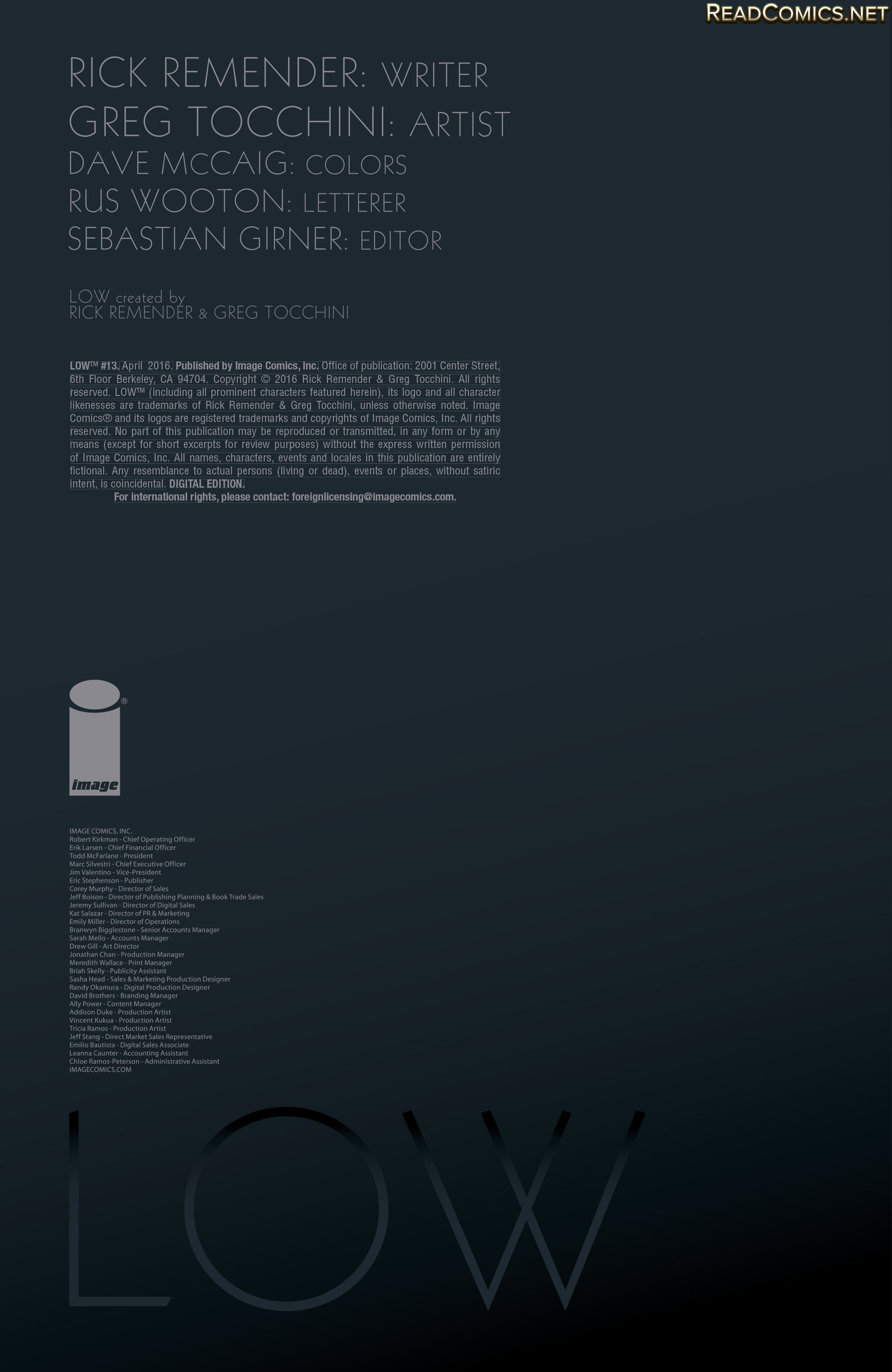 Low (2016): Chapter 13 - Page 2