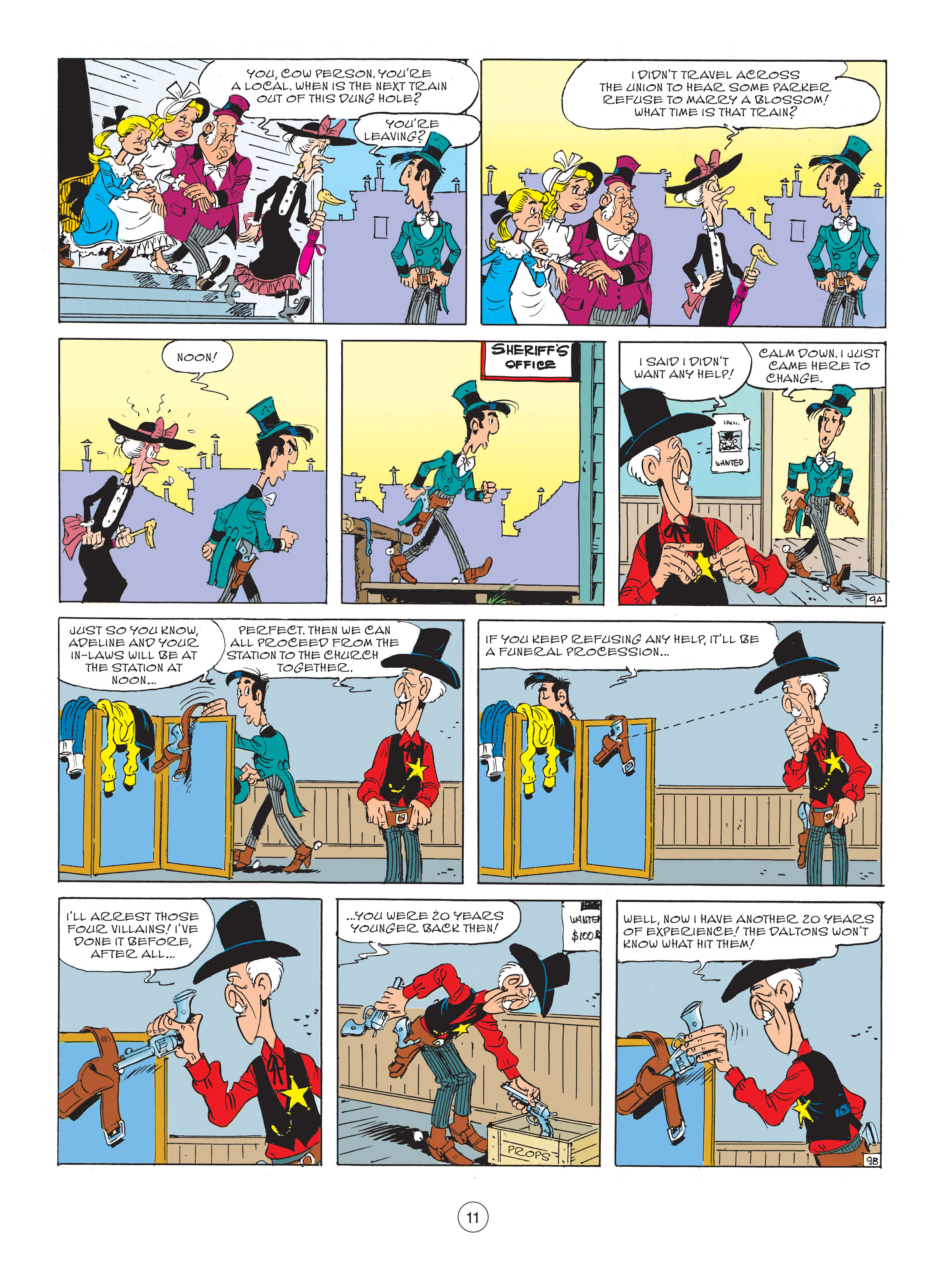 Lucky Luke (2006-): Chapter 64 - Page 12