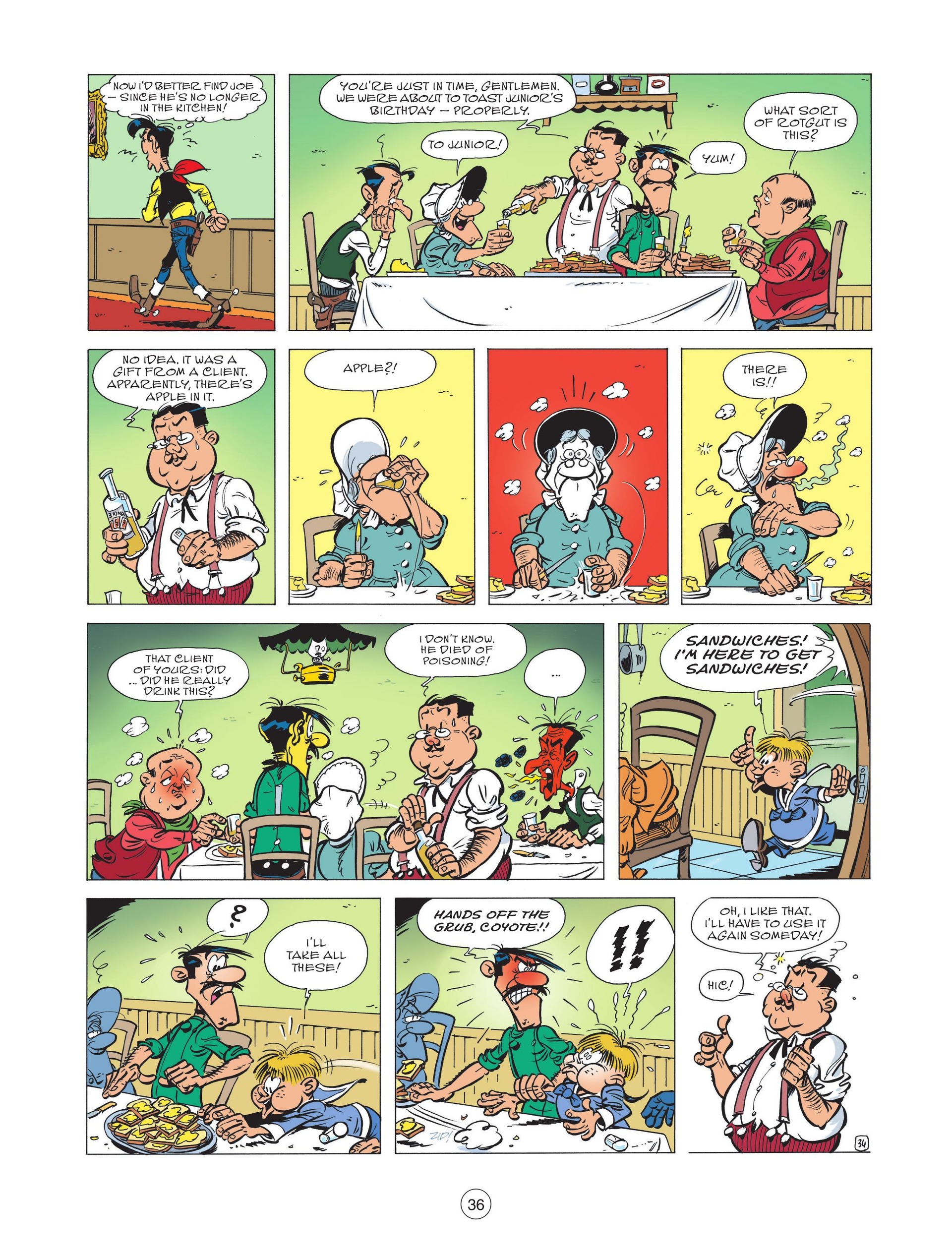 Lucky Luke (2006-): Chapter 88 - Page 38